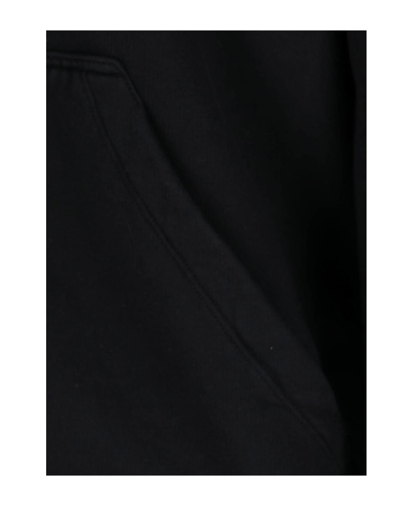 DRKSHDW 'gimp' Tie Zip Sweatshirt - Black  