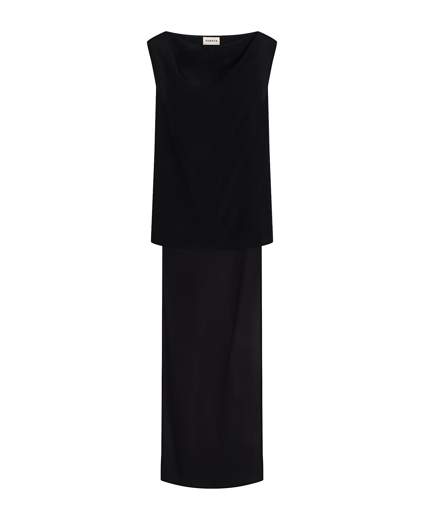 Parosh Silk Blouse - black