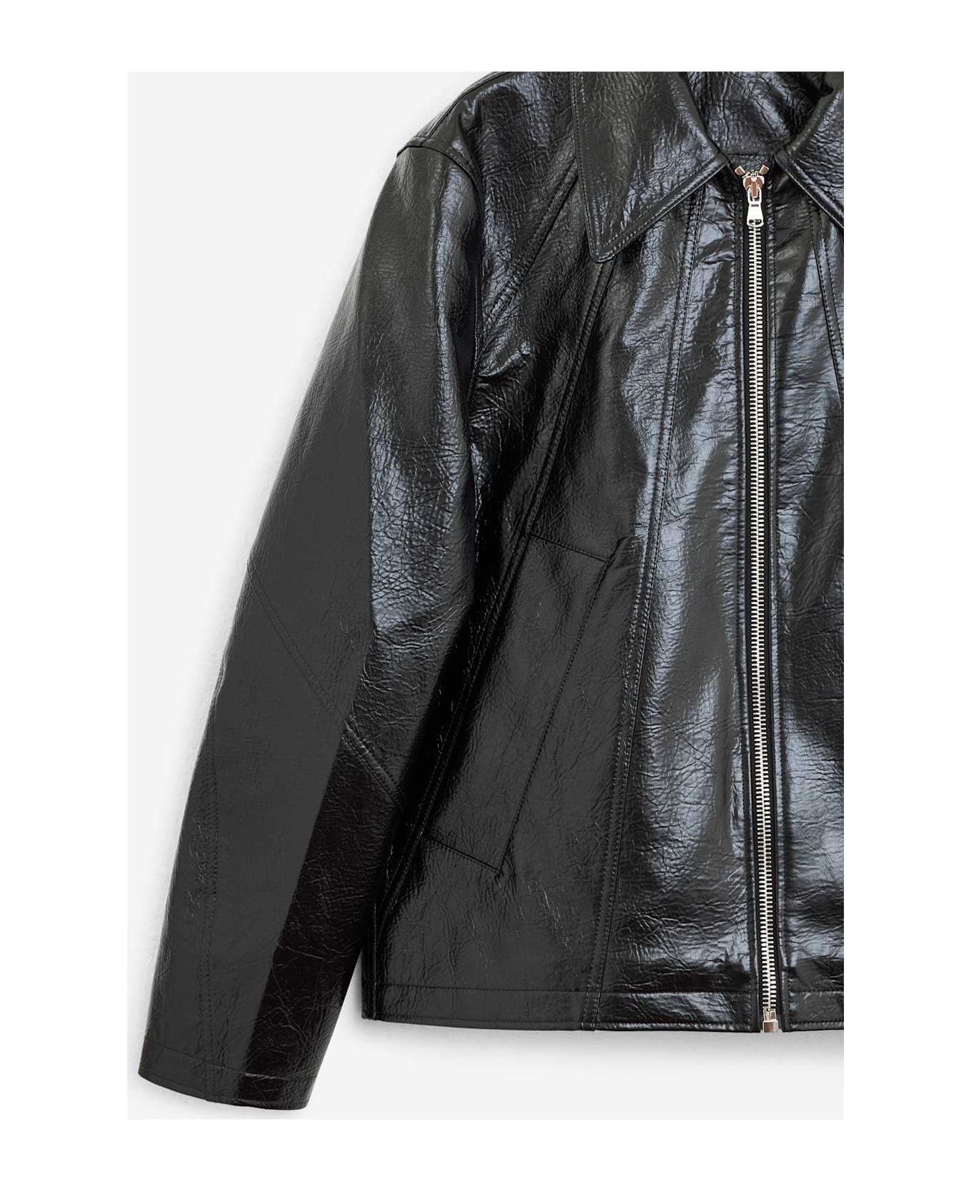 Séfr Duke Jacket Leather Jacket - black