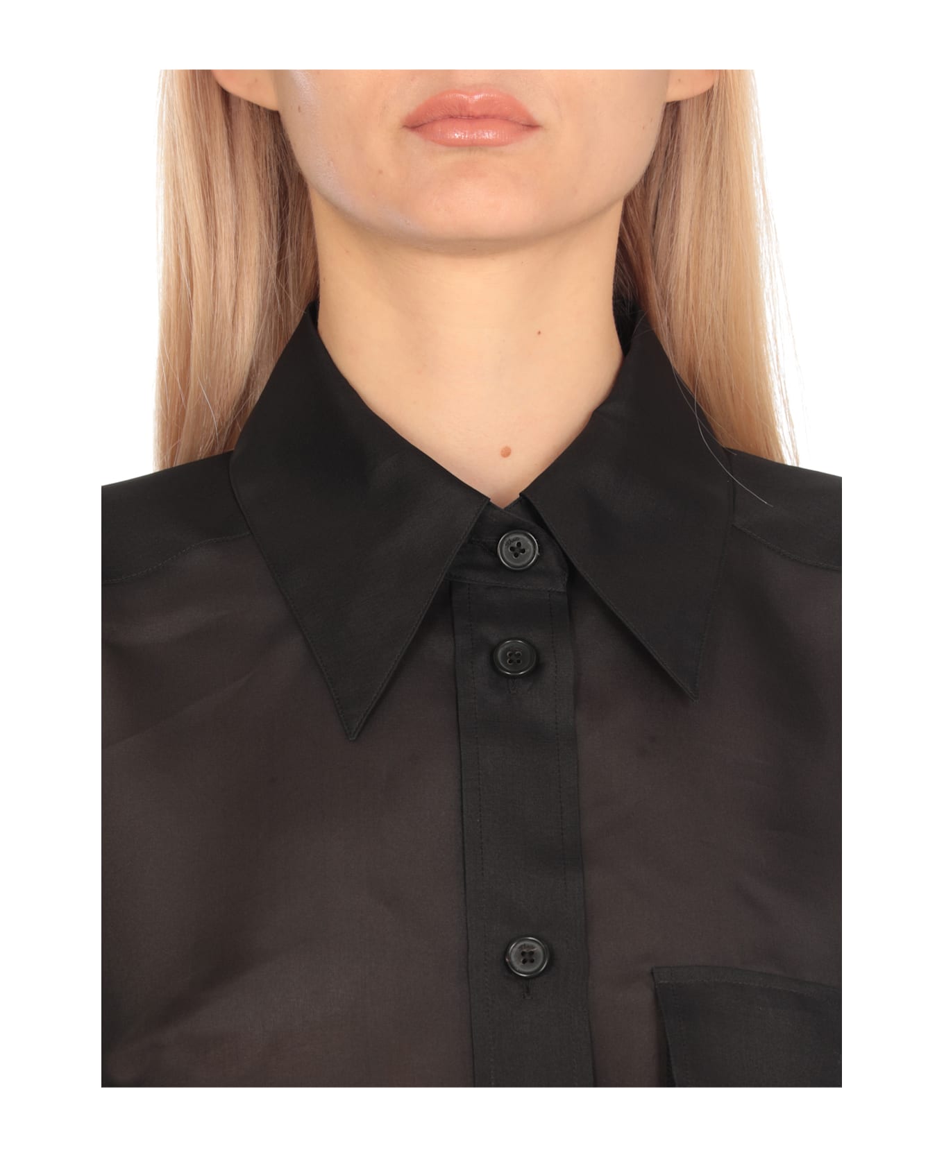 Khaite Yatty Shirt - Black