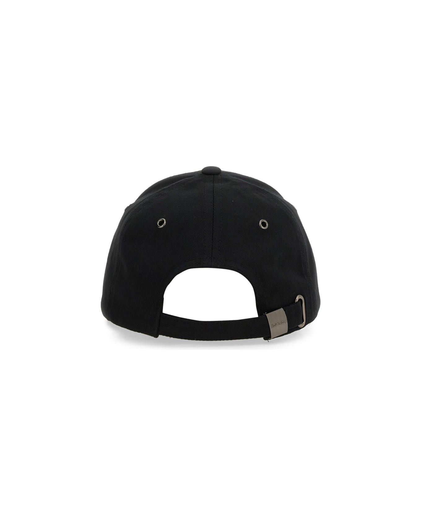 PS by Paul Smith Baseball Hat With Logo - BLACK