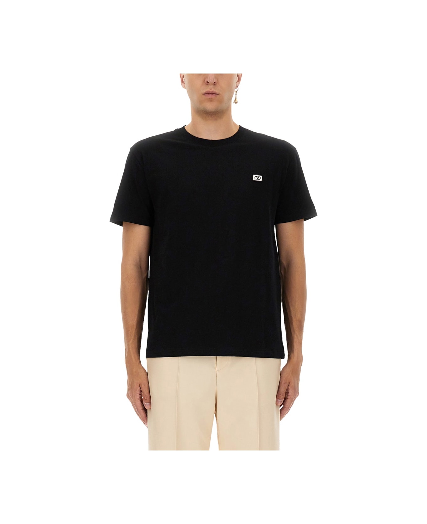 Valentino T-shirt With Signature Vlogo