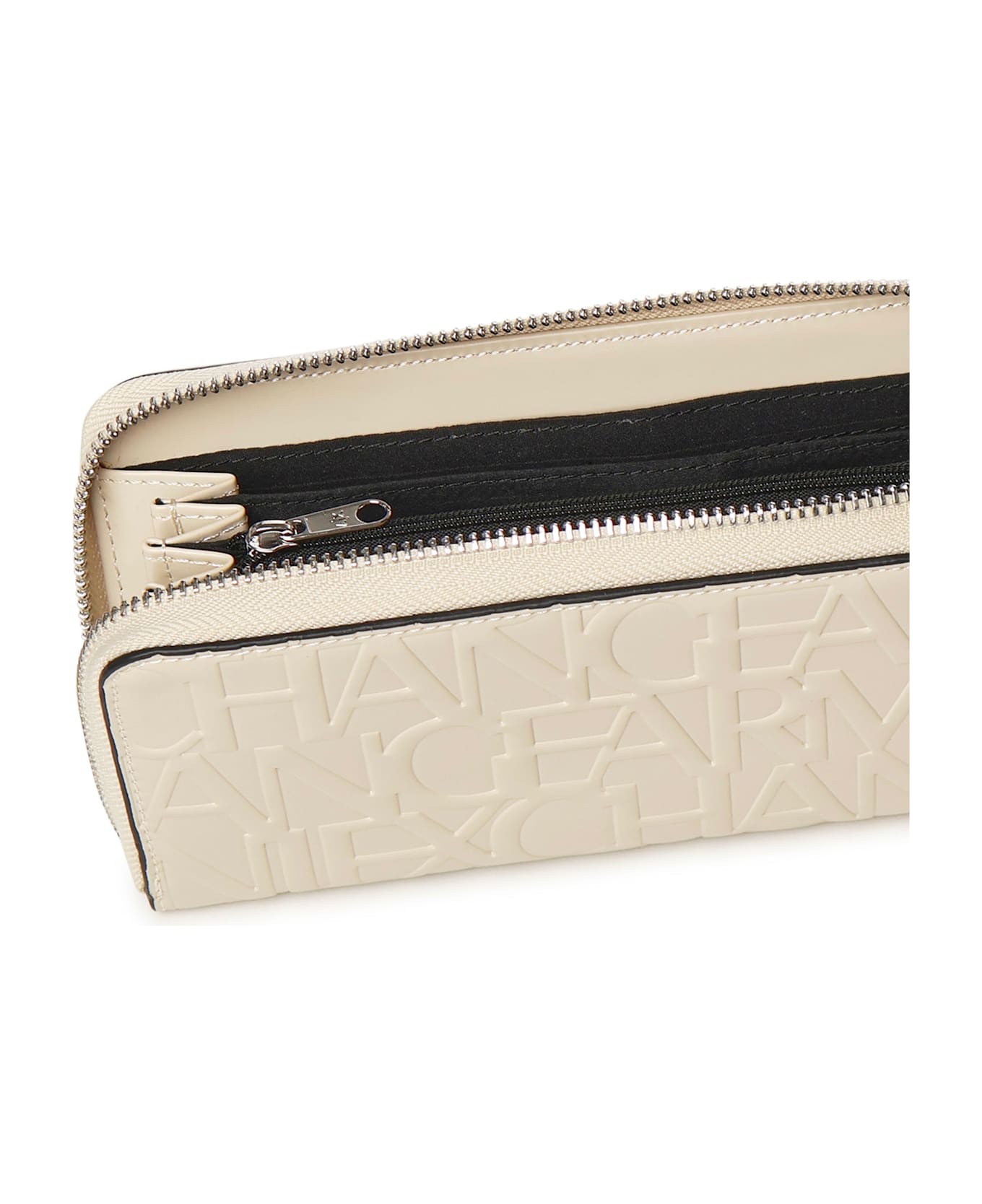 Armani Exchange Wallet With Allover Logo - VALLEY