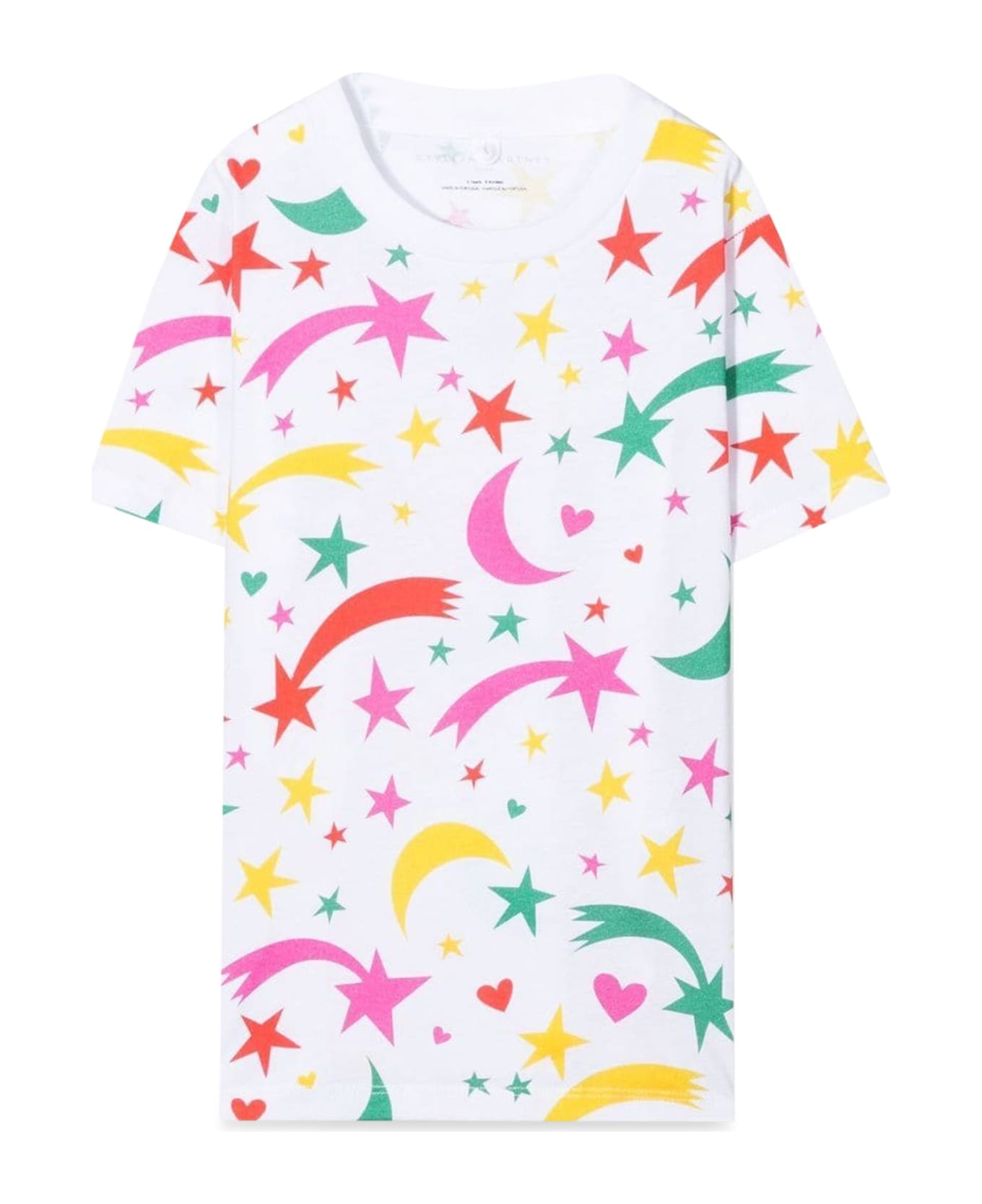 Stella McCartney Moon And Stars Allover T-shirt - MULTICOLOR
