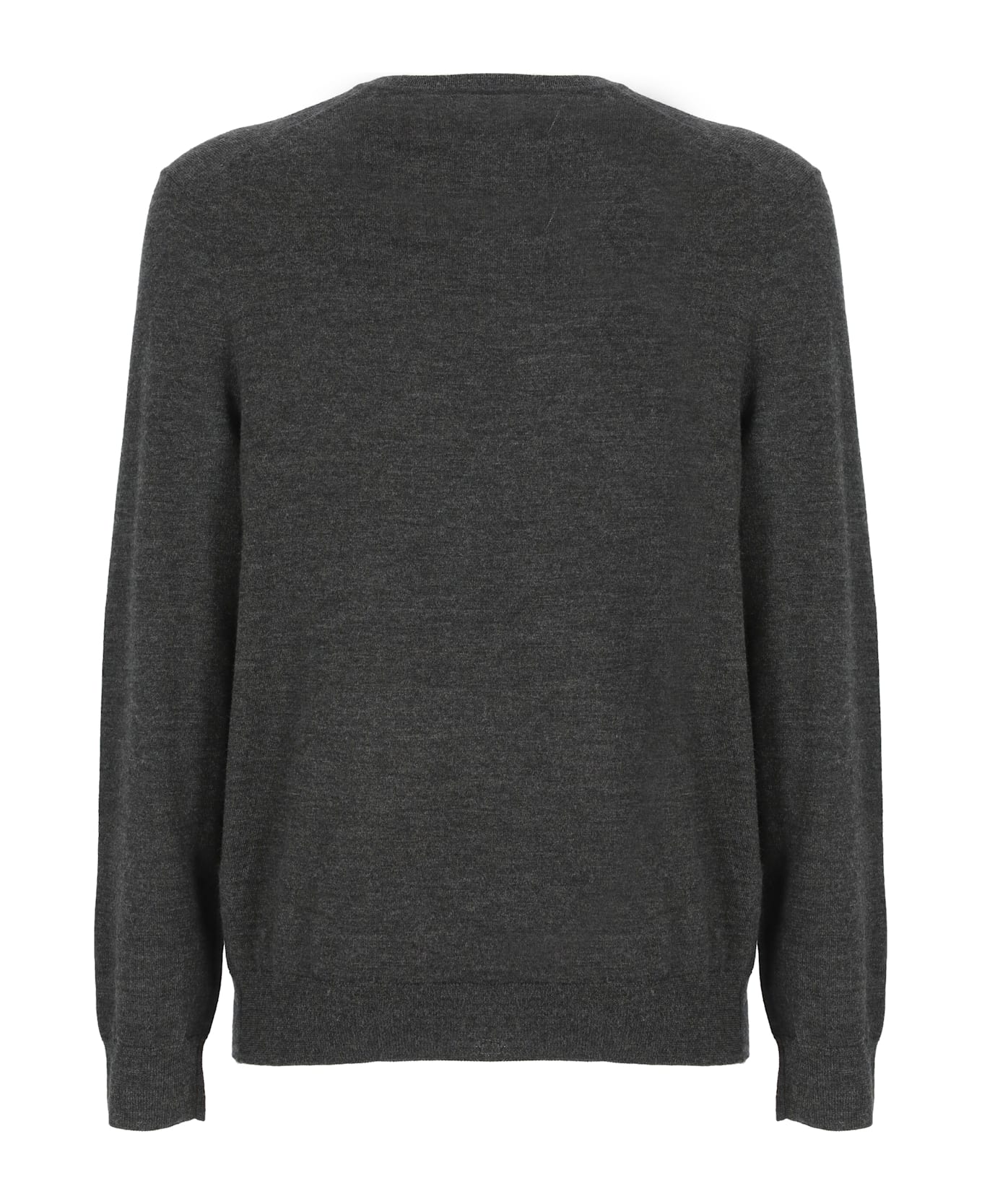 Ralph Lauren Sweater With Pony Logo - Grey