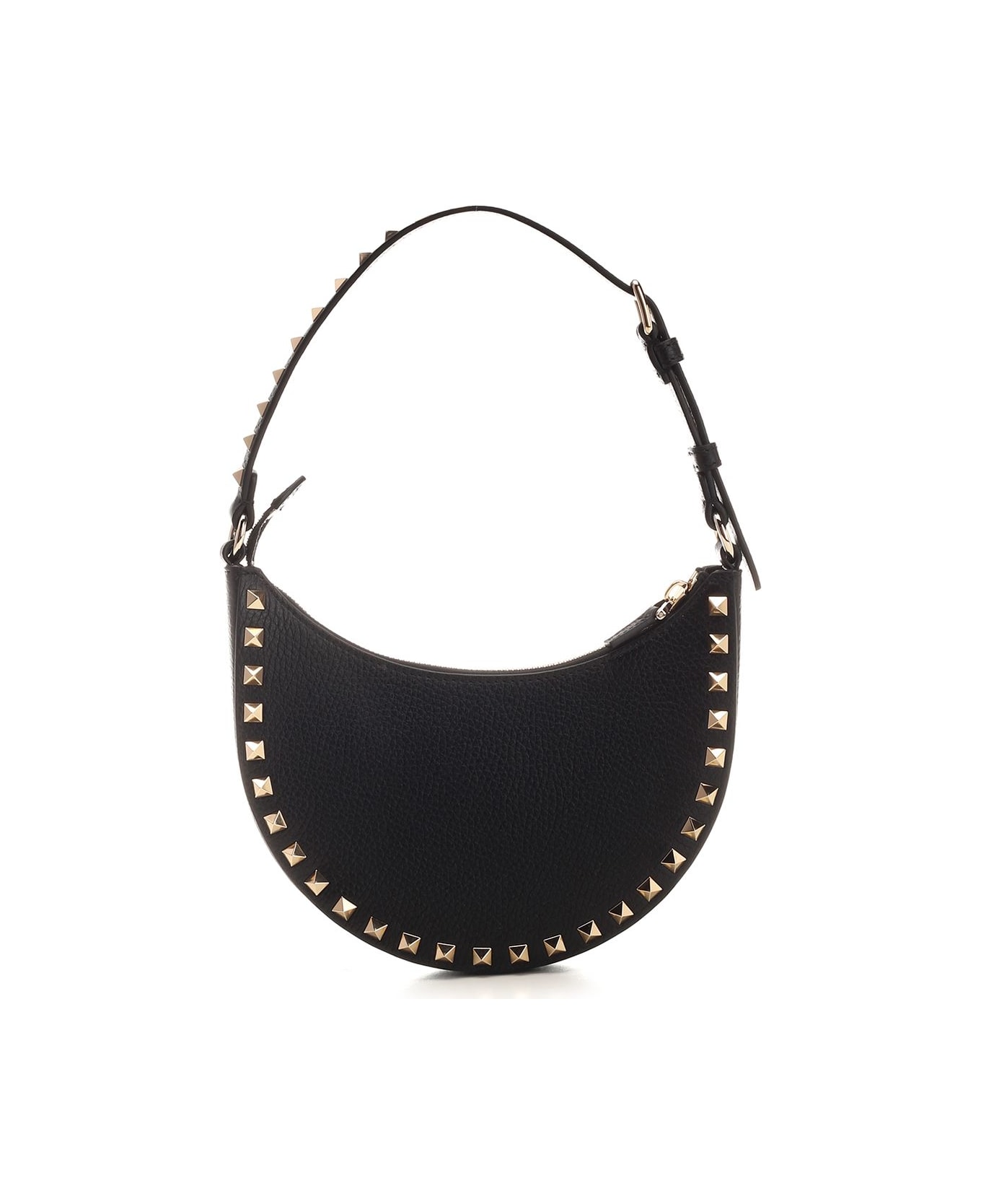 Valentino Garavani 
rockstud
 Hobo Bag - Black