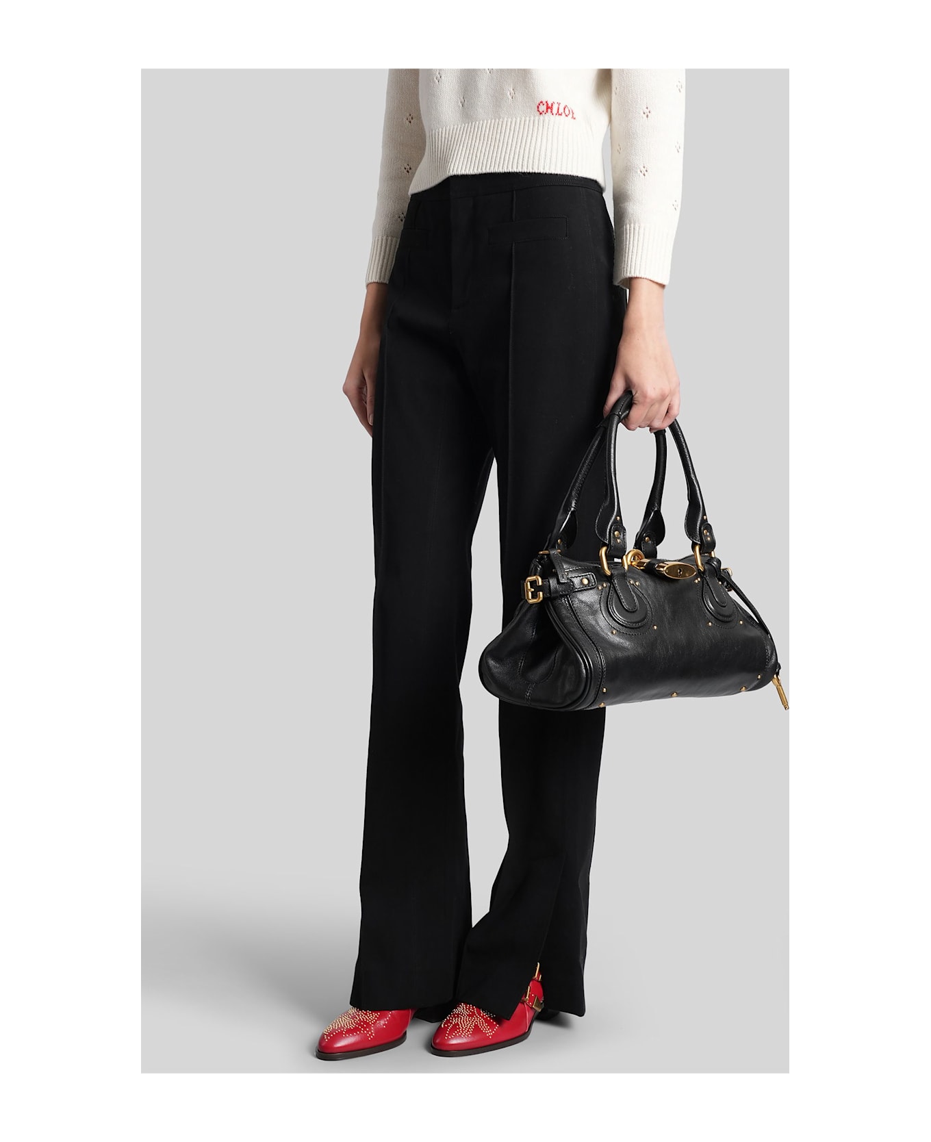 Chloé Pants In Black Cotton - black