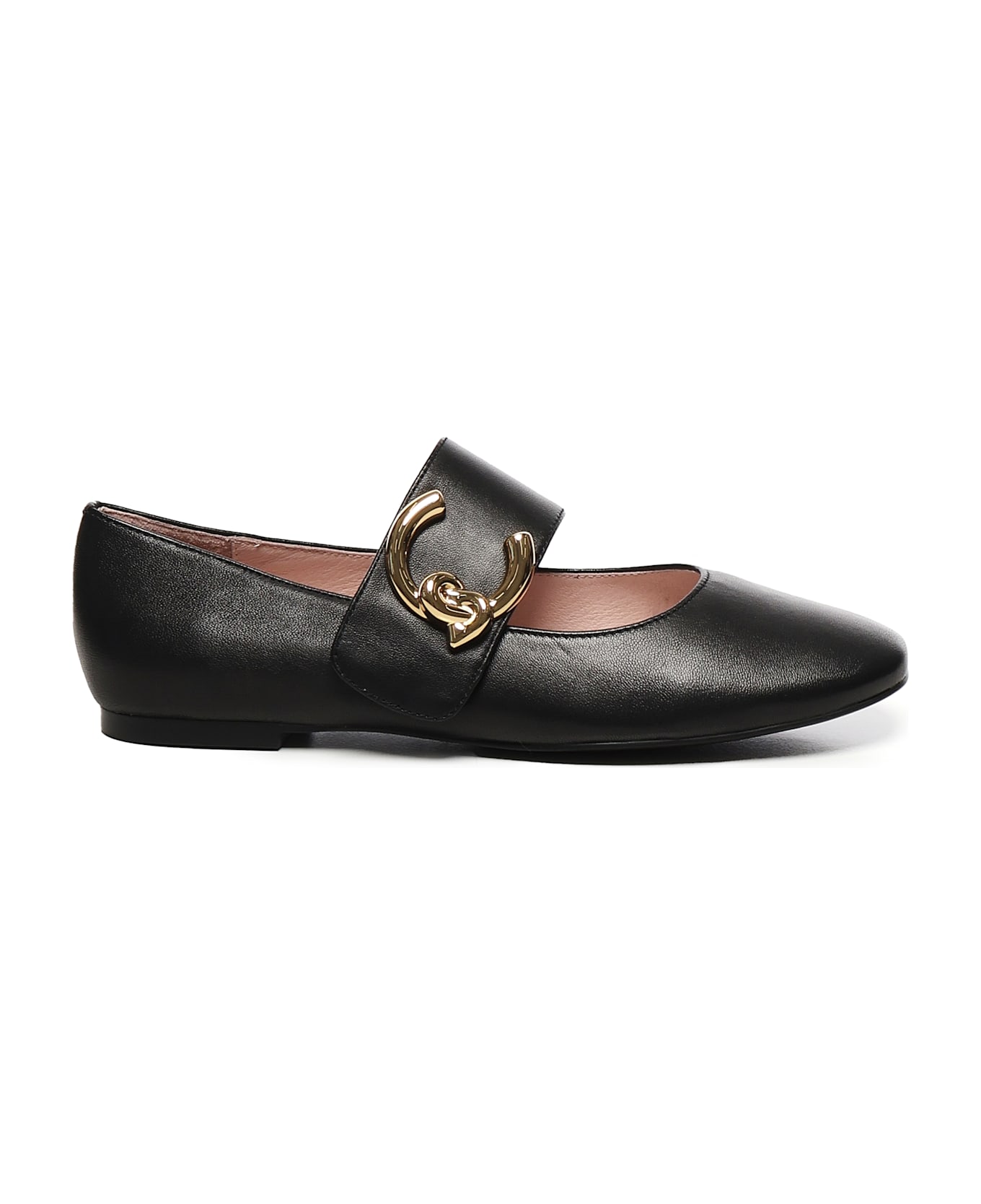 Coccinelle C-me Smooth Ballet Flats - Black