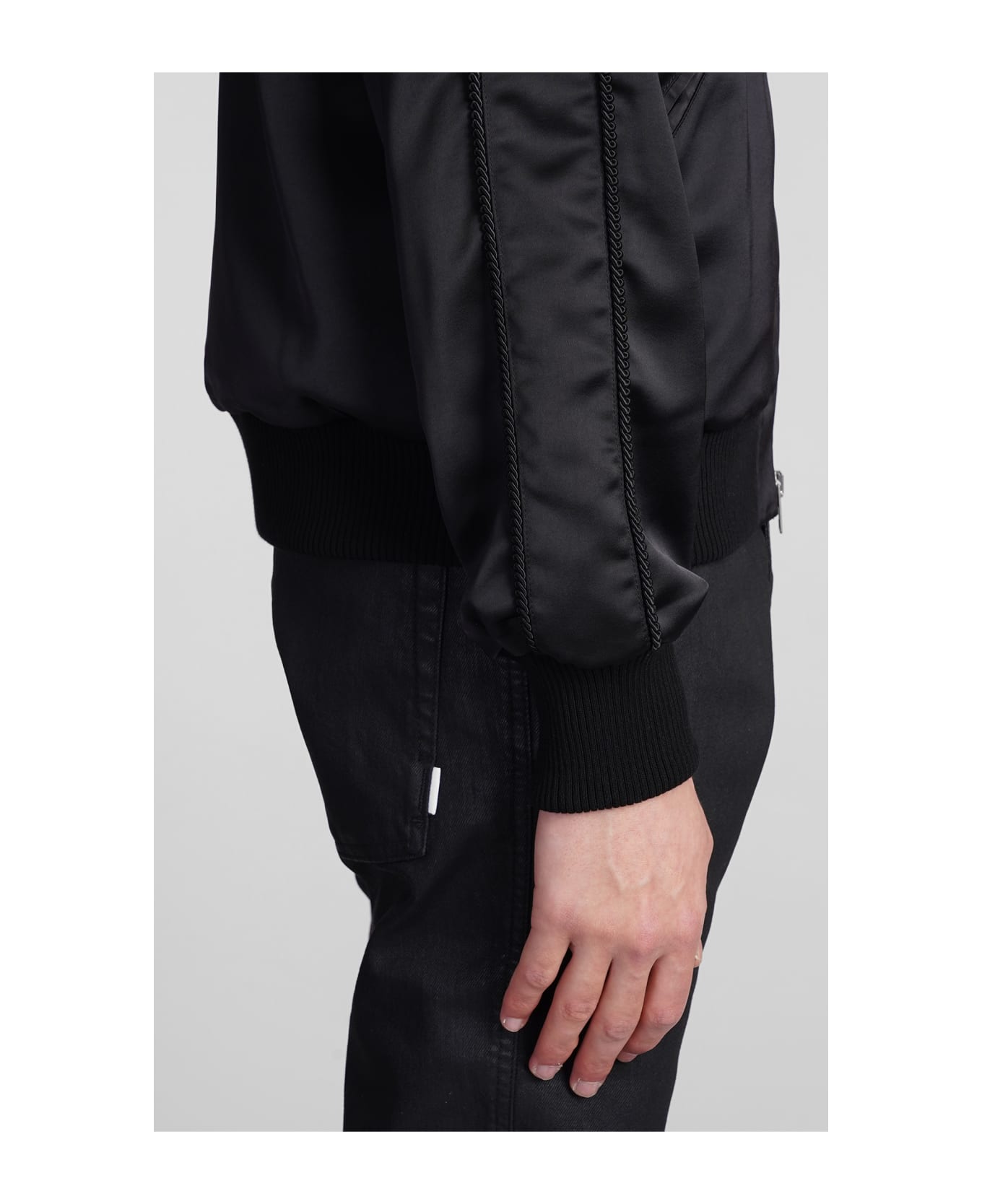 Roberto Collina Bomber In Black Polyester - black