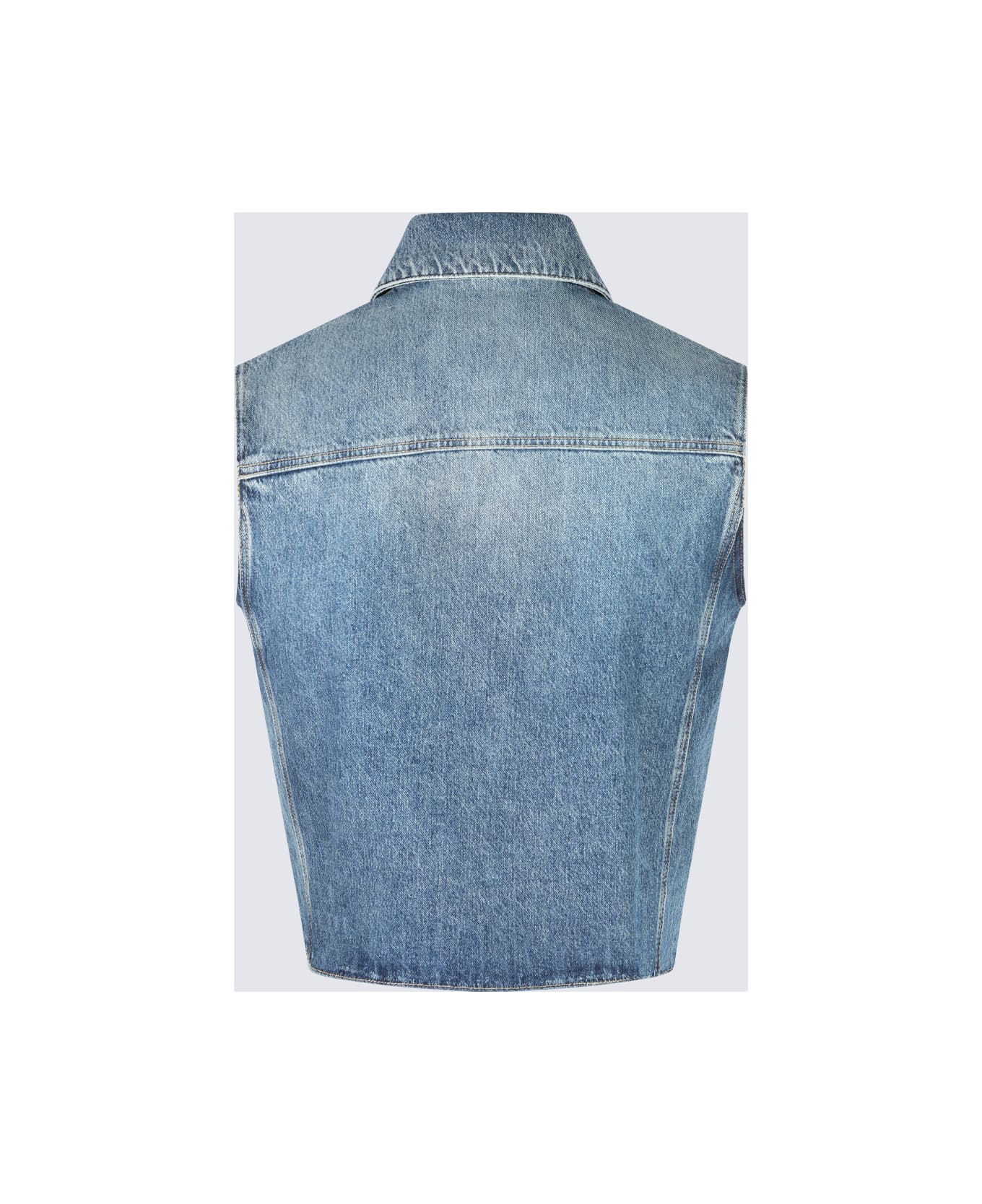 Givenchy Blue Cotton Denim Jacket - Blue