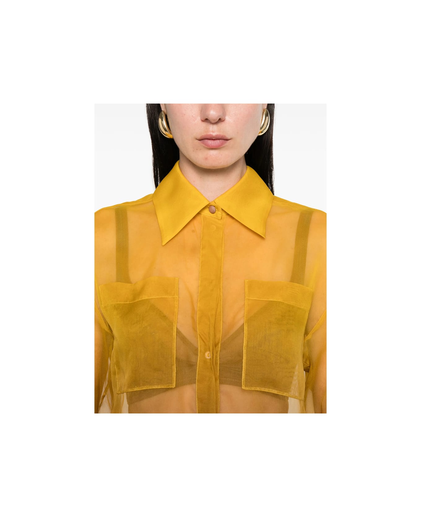 Max Mara Pianoforte Shirt - YELLOW