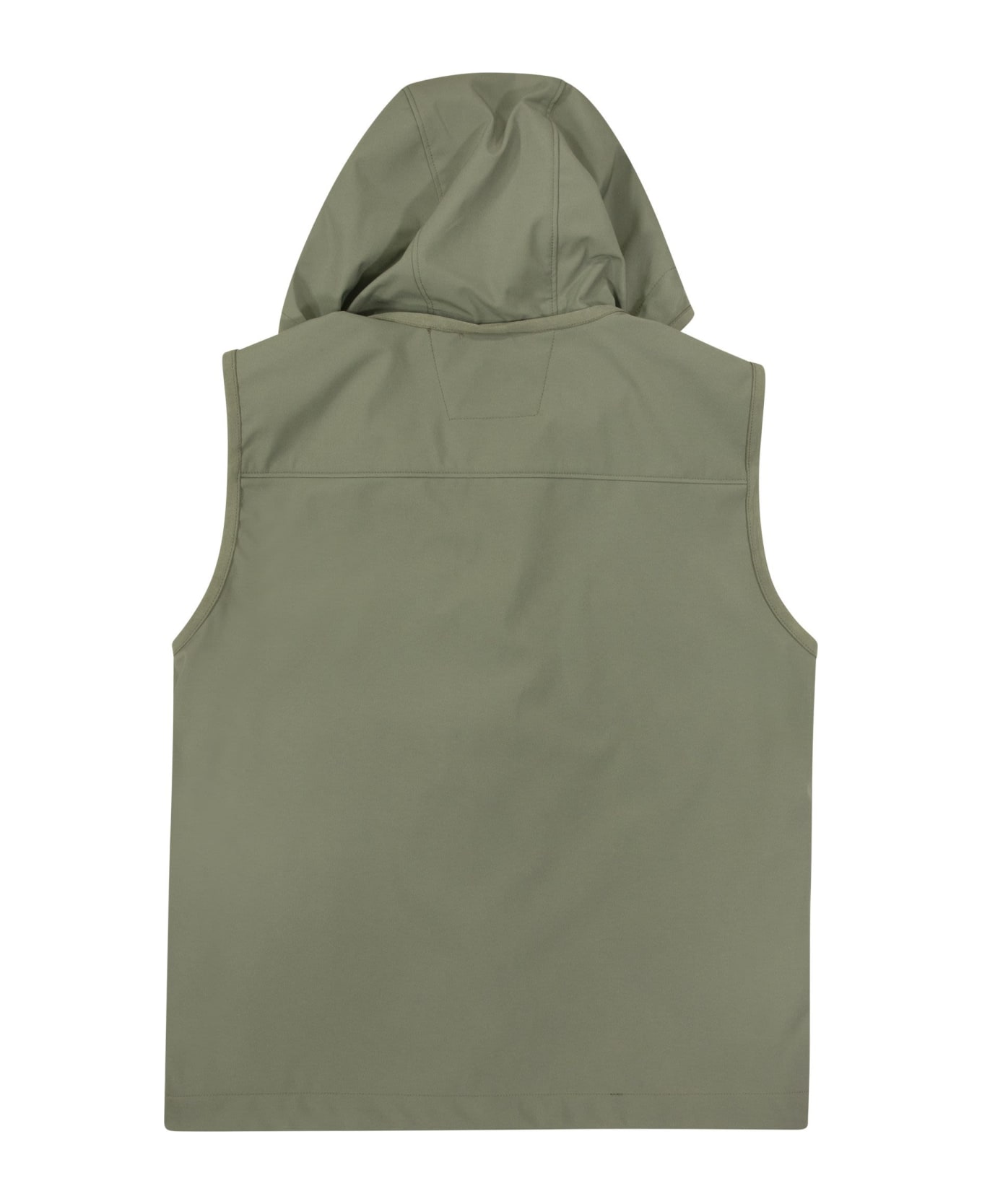 C.P. Company Goggle Hooded Vest - Green