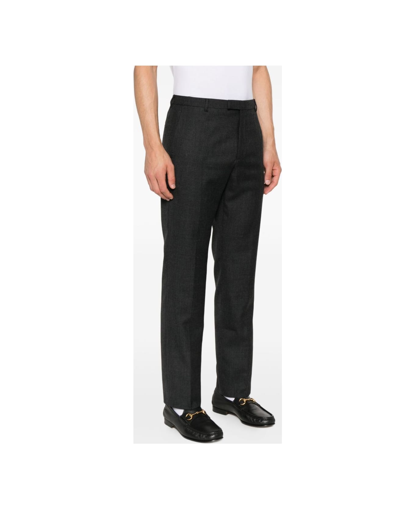Gucci Wool Trousers - Black