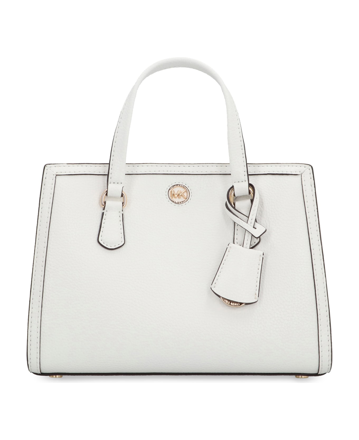 MICHAEL Michael Kors Chantal Leather Handbag - White