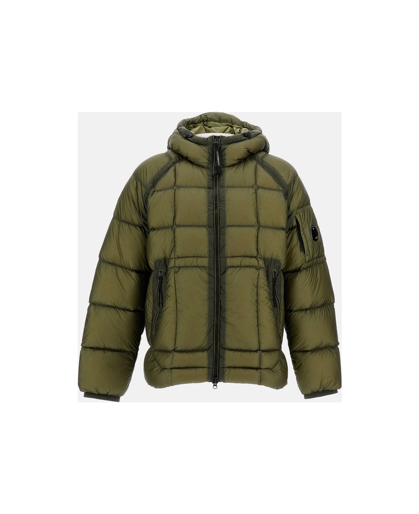 C.P. Company Quilted Outer Jacket - Green