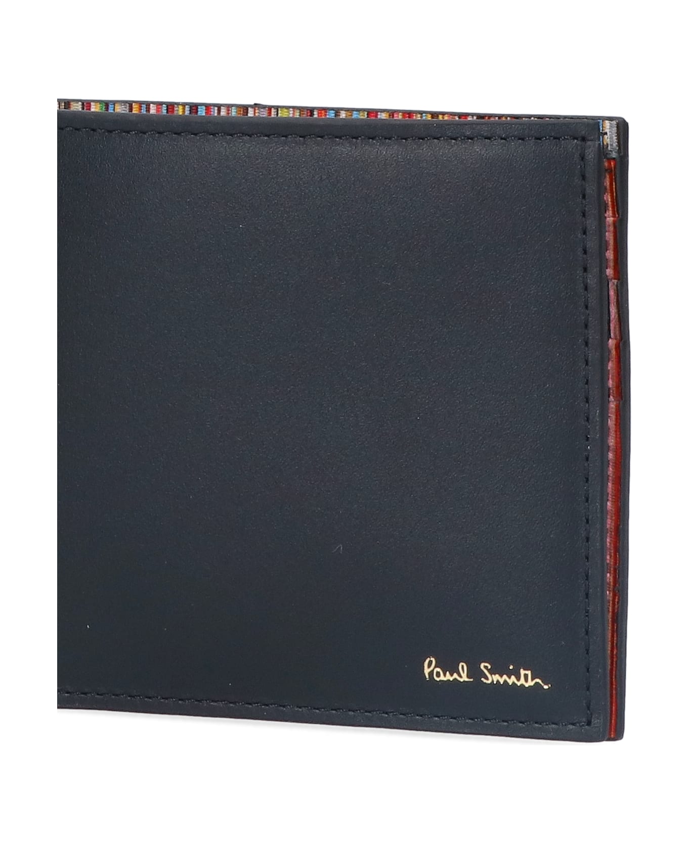 Paul Smith 'signature Stripe' Wallet - Black 財布