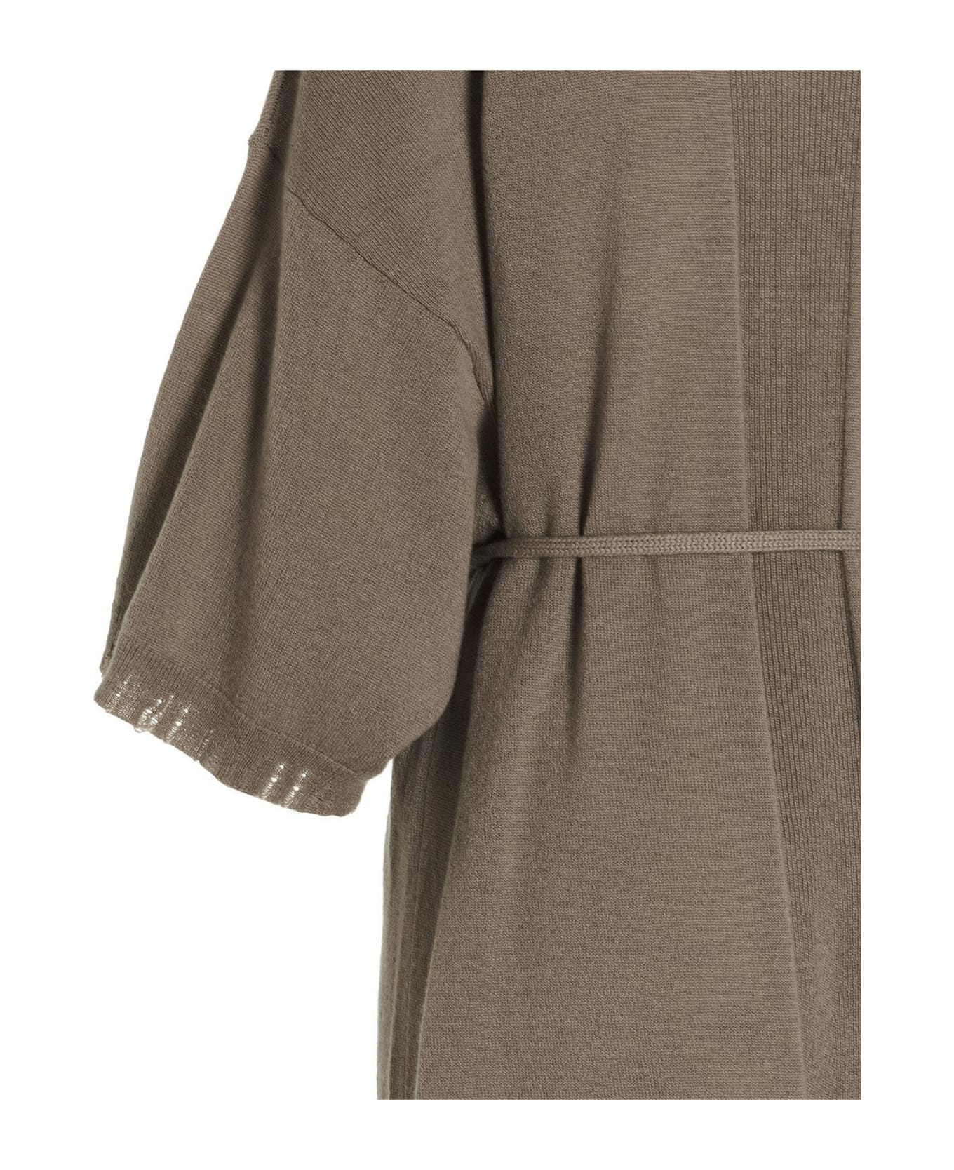 (nude) Knit Long Dress - Beige