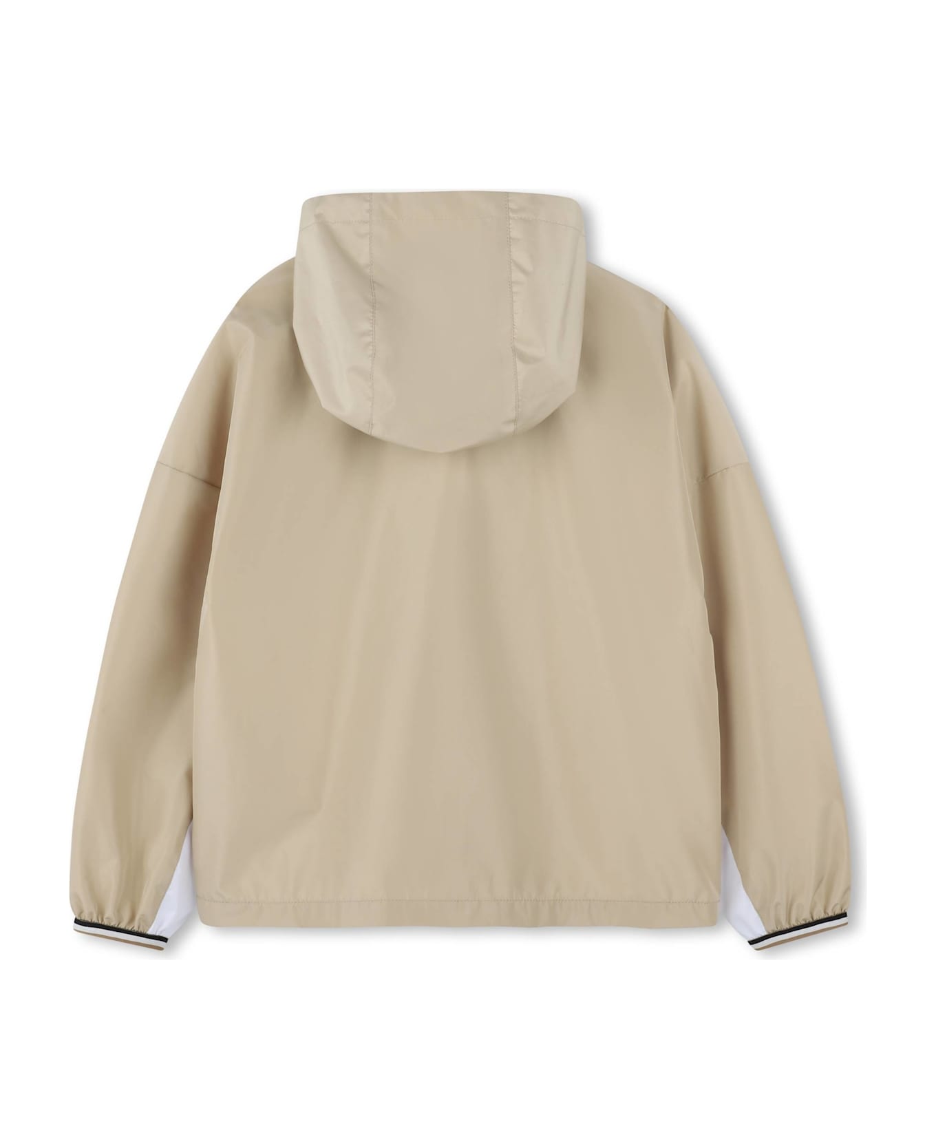 Hugo Boss Giubbino Con Logo - Beige