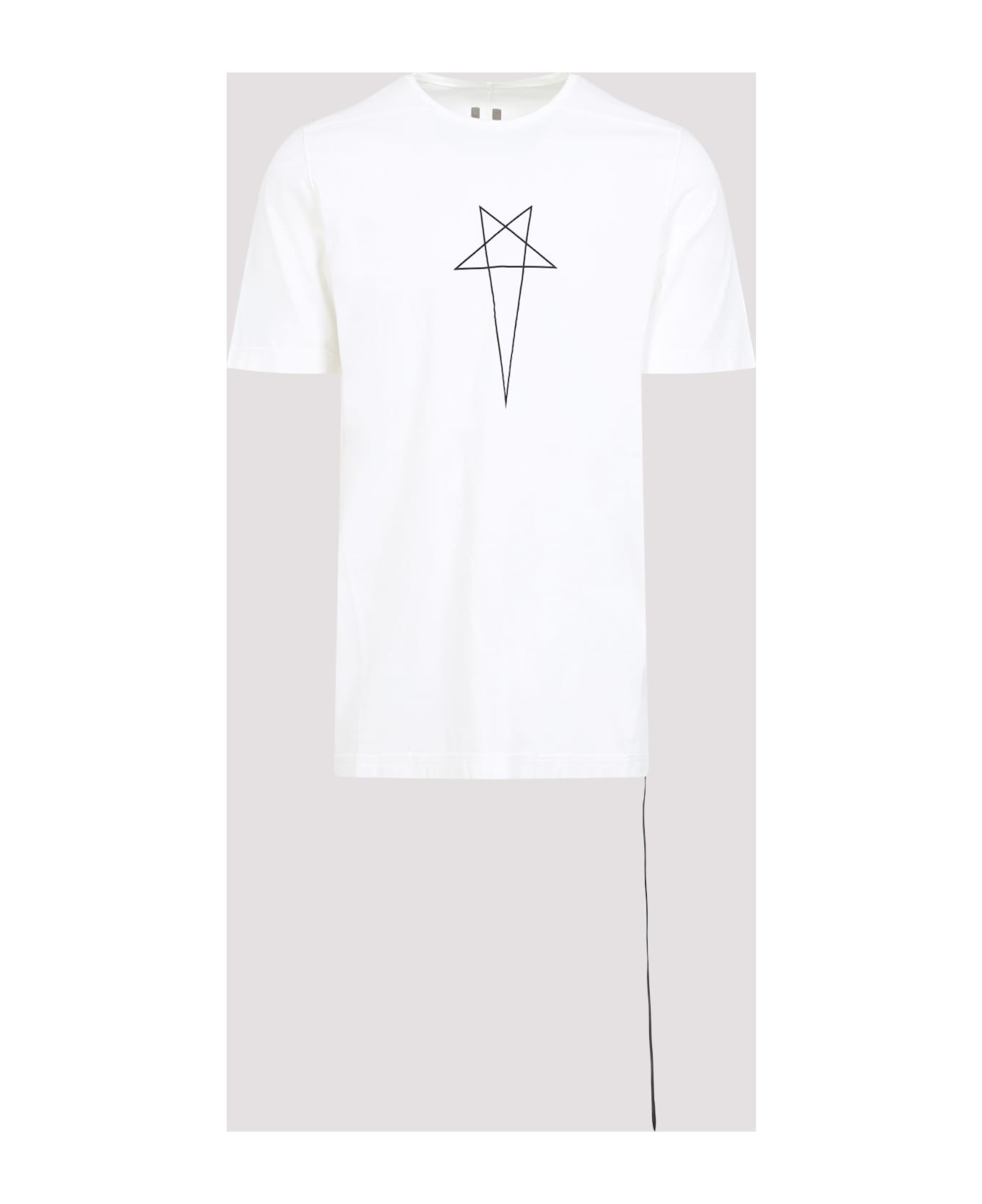 DRKSHDW T-shirt With Lace - Milk Black
