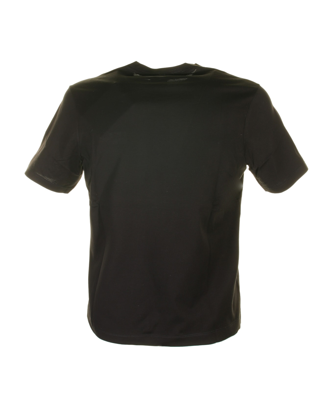 Paul&Shark Black T-shirt With Logo - NERO