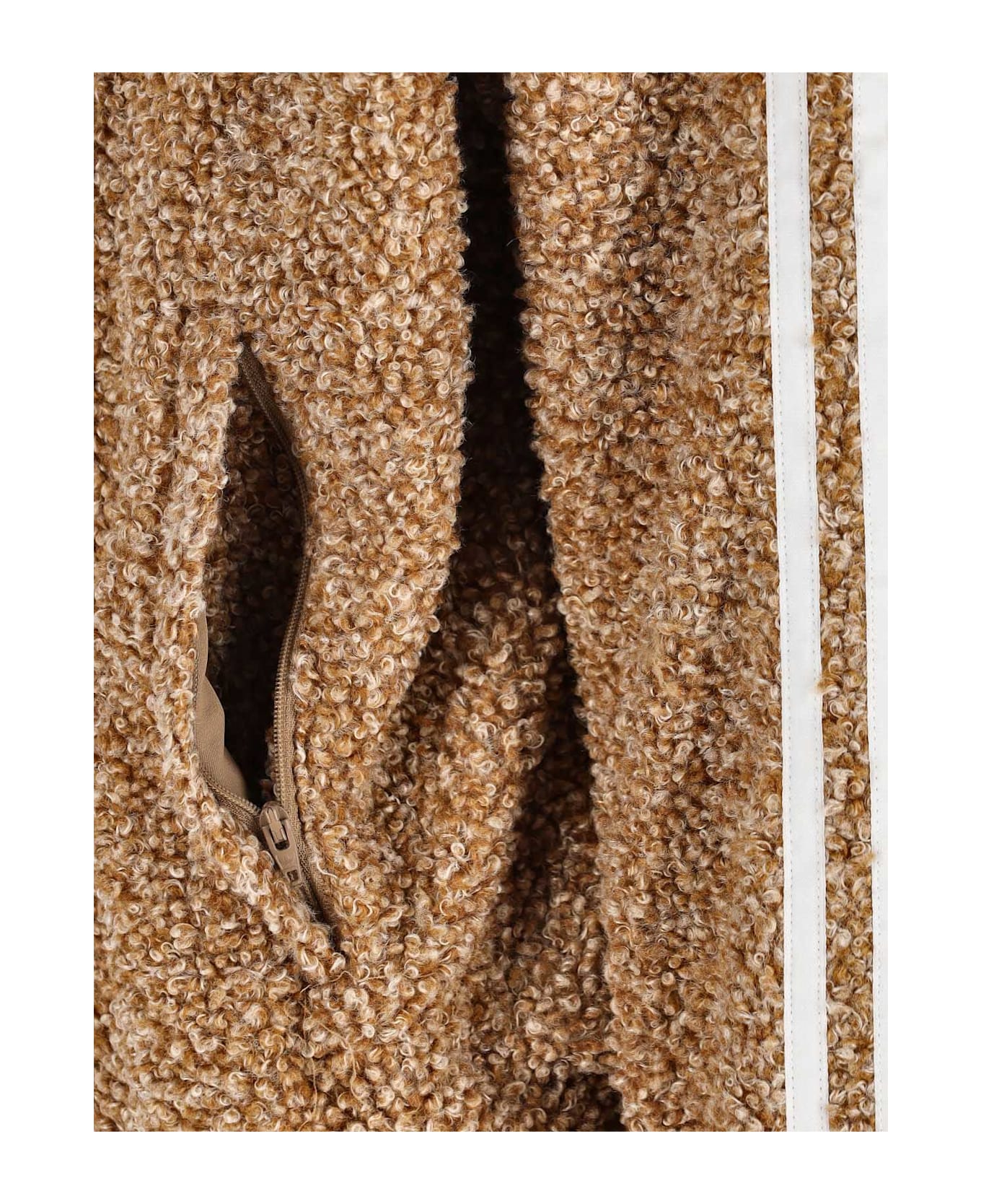 Adidas "firebird" Bouclé Jacket - Beige