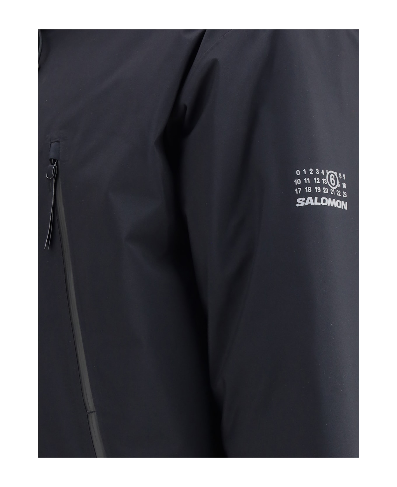 MM6 Maison Margiela Hooded Parka Salomon X Mm6 - Black