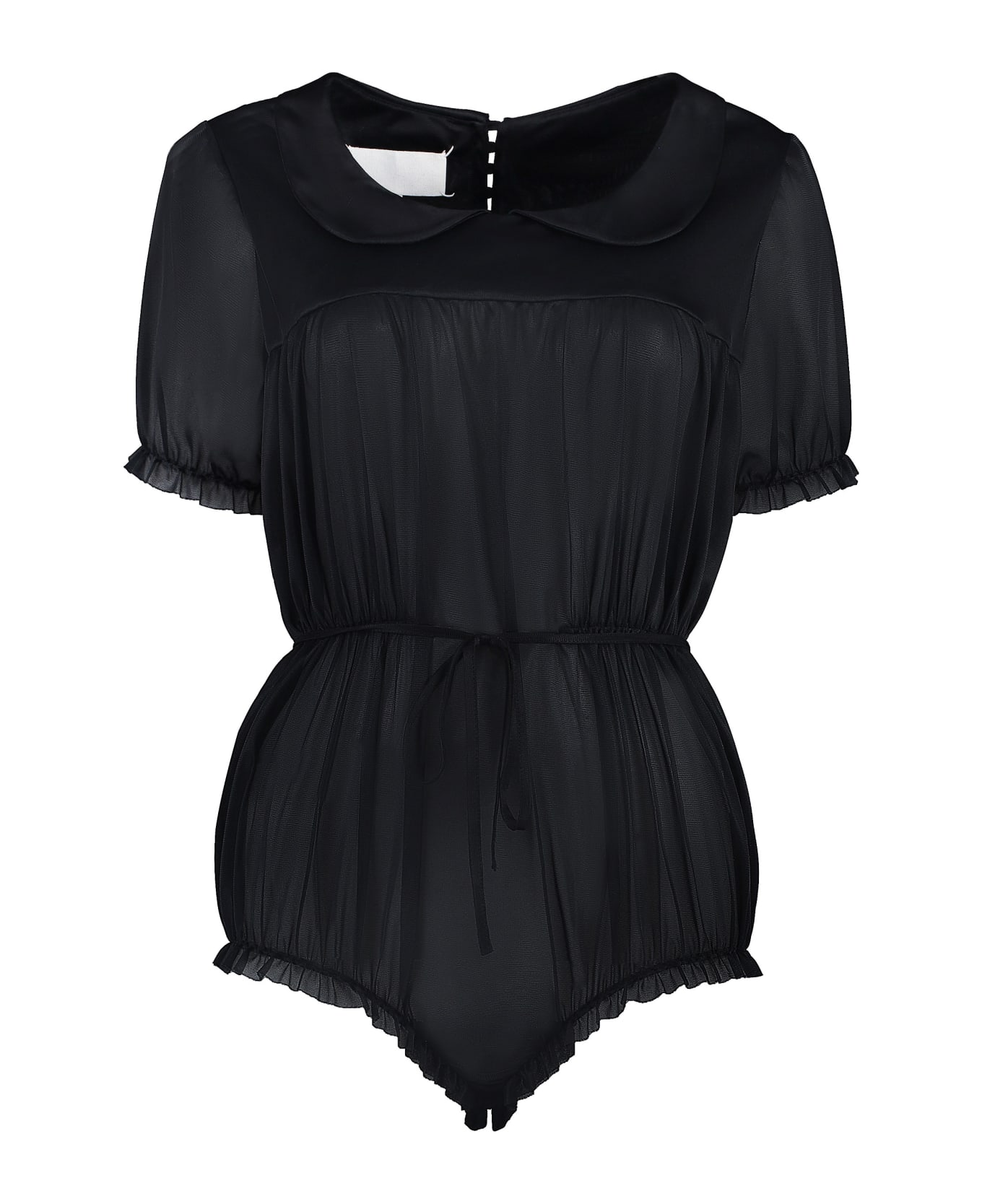 Maison Margiela Nylon Bodysuit - black