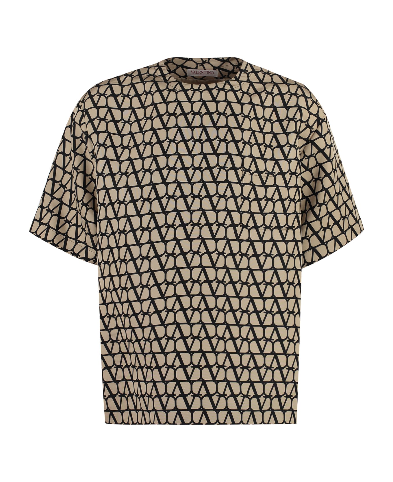 Valentino Iconographe Crewneck T-shirt - Brown