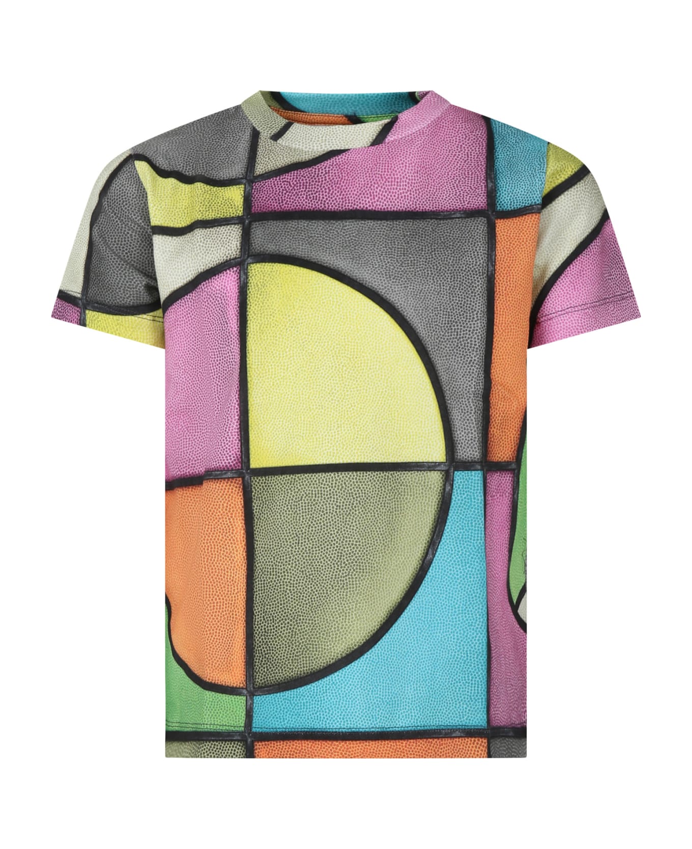 Molo Multicolor Ralphie T-shirt For Boy With Graphic Print - Multicolor