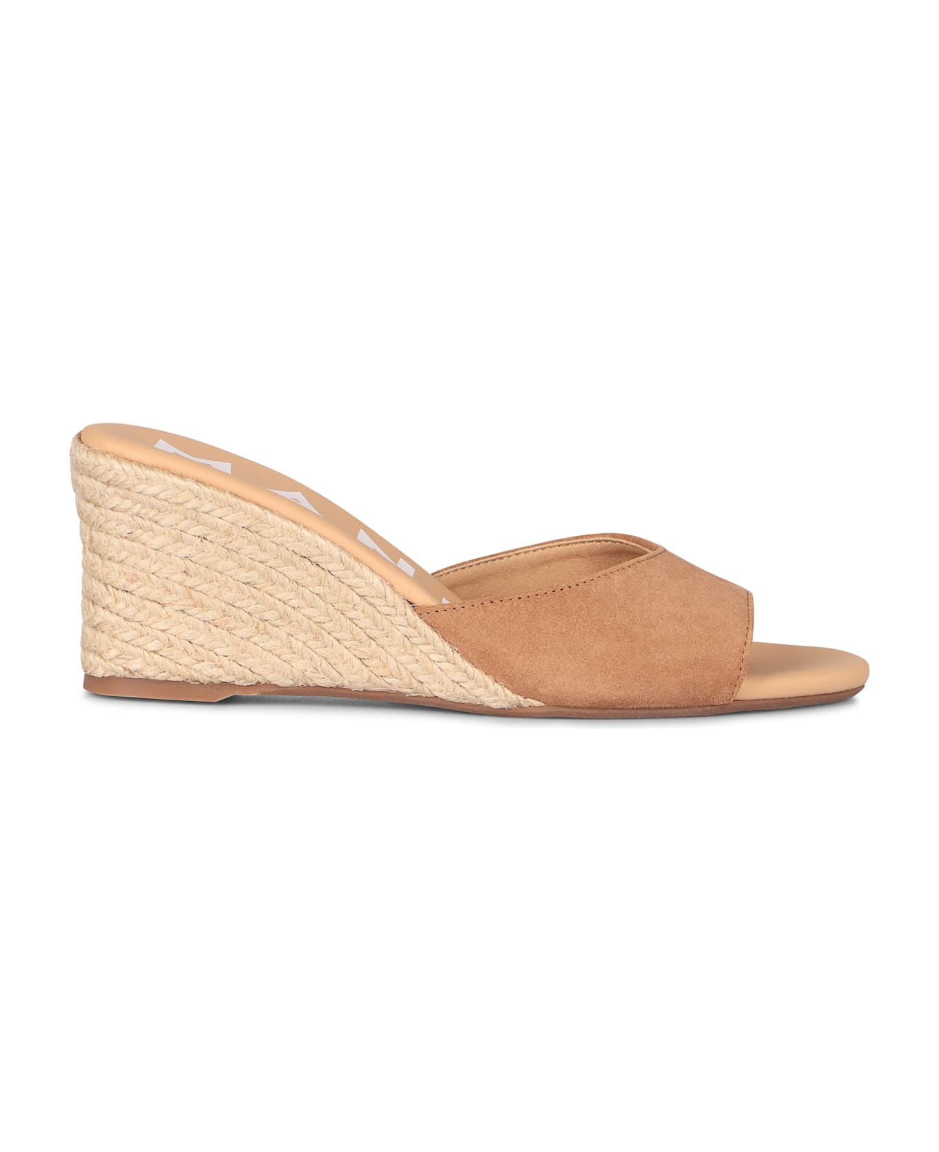 Manebi Hamptons Suede Espadrilles - Beige