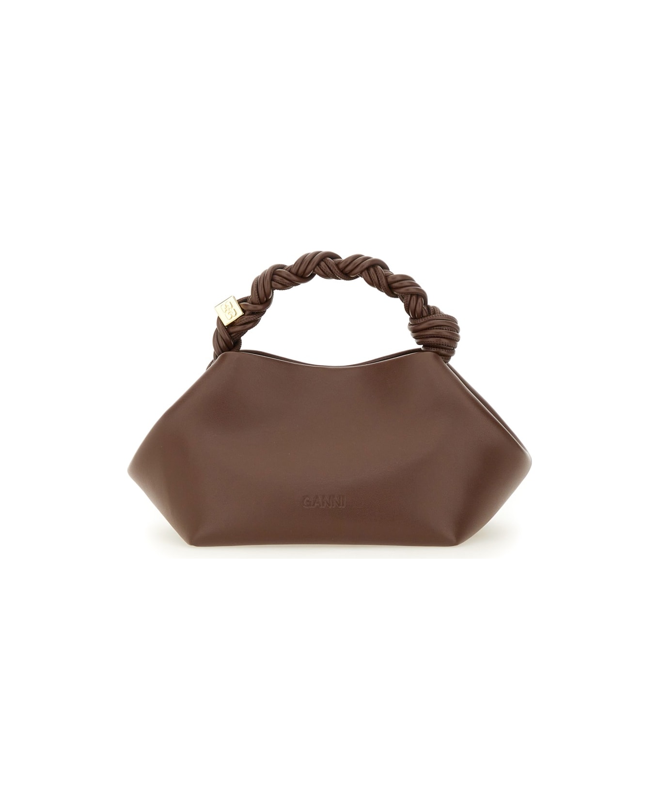 Ganni Bag "bou" Small - BROWN
