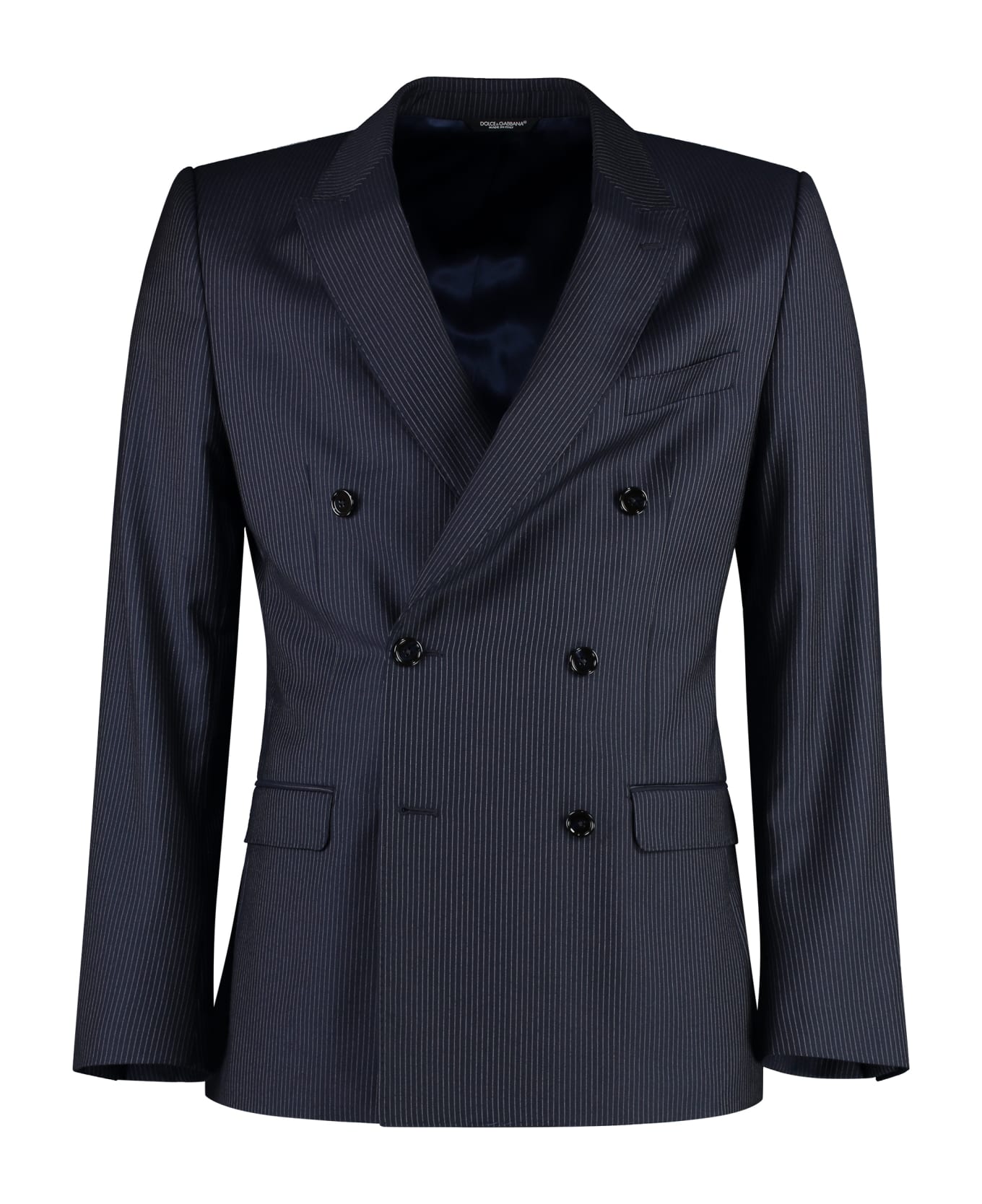 Dolce & Gabbana Martini Virgin Wool Two-piece Suit - blue
