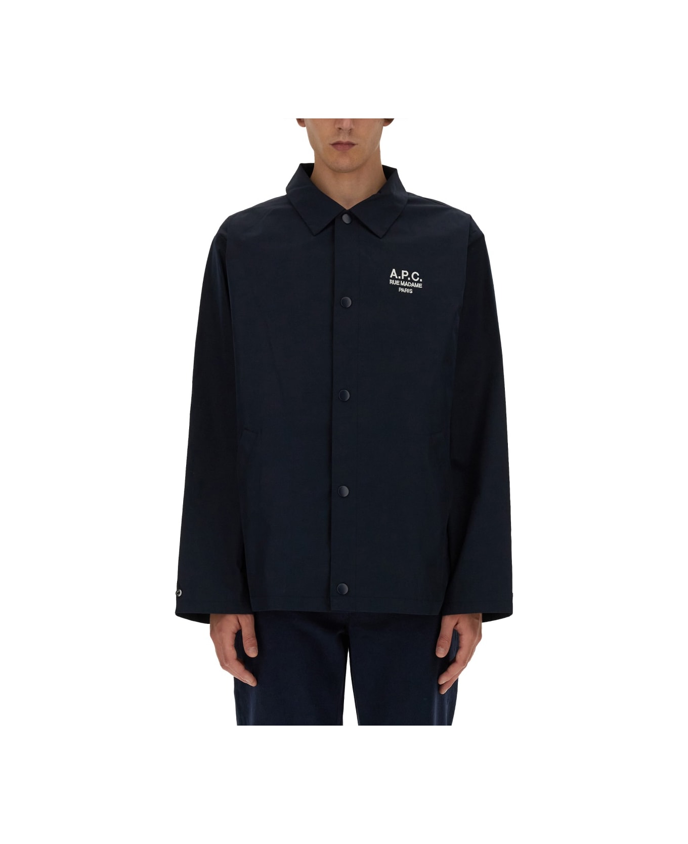 A.P.C. Blouson "regis" - BLUE