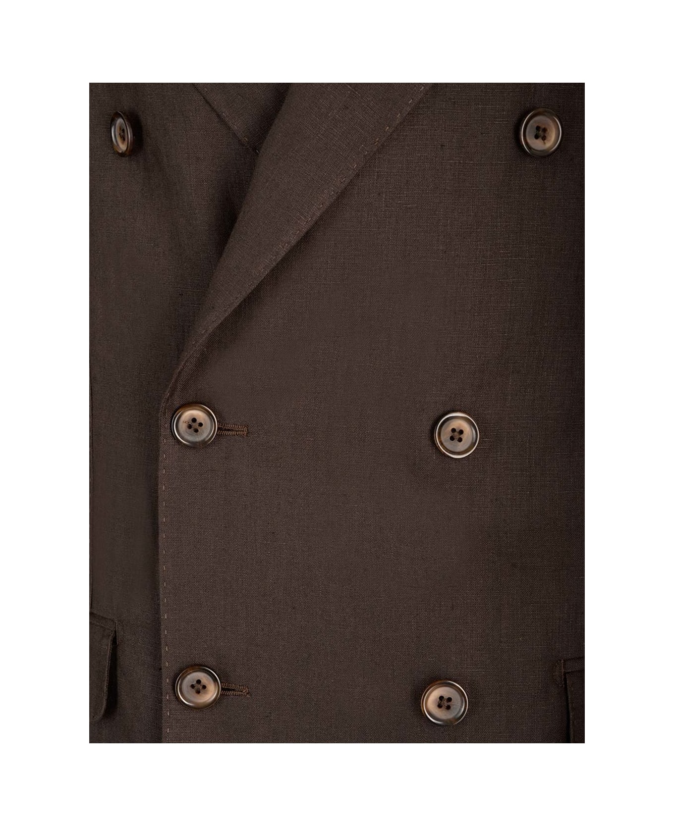 Dolce & Gabbana Double-breasted Jacket - Brown
