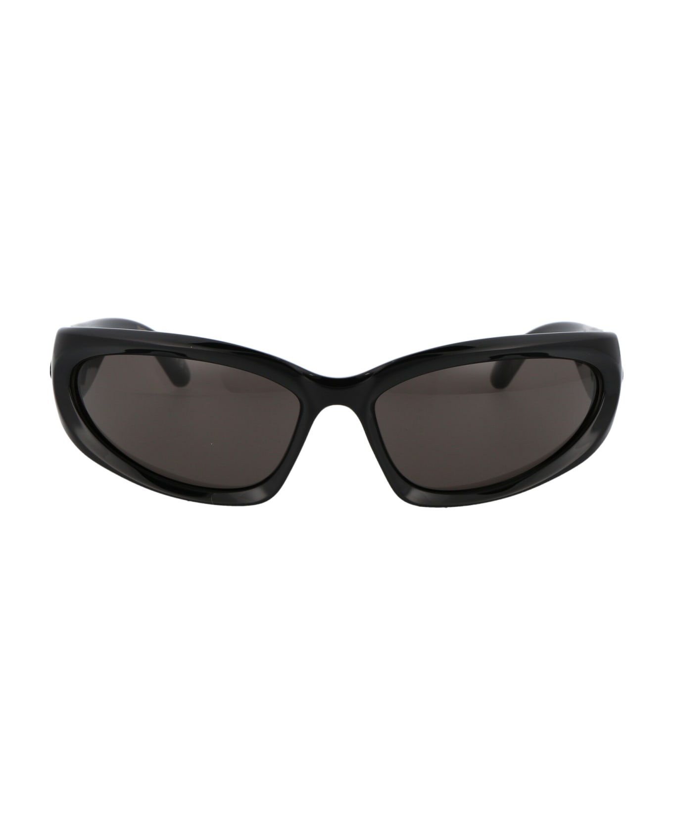 Balenciaga Eyewear Bb0157s Sunglasses - 001 BLACK BLACK GREY