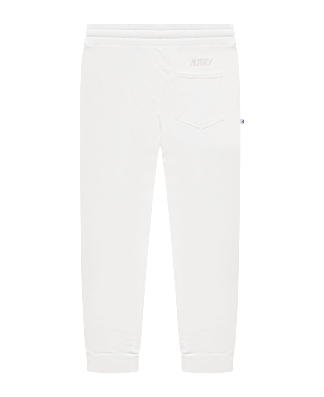 Autry Pants With Logo - APPAREL WHITE