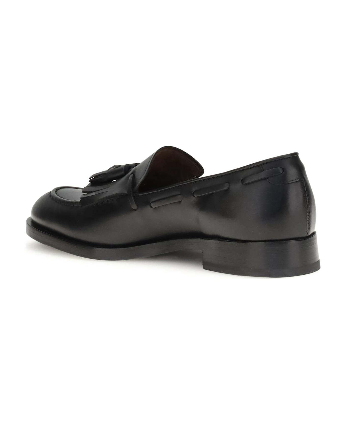 Fratelli Rossetti Leather Loafers With Tassels