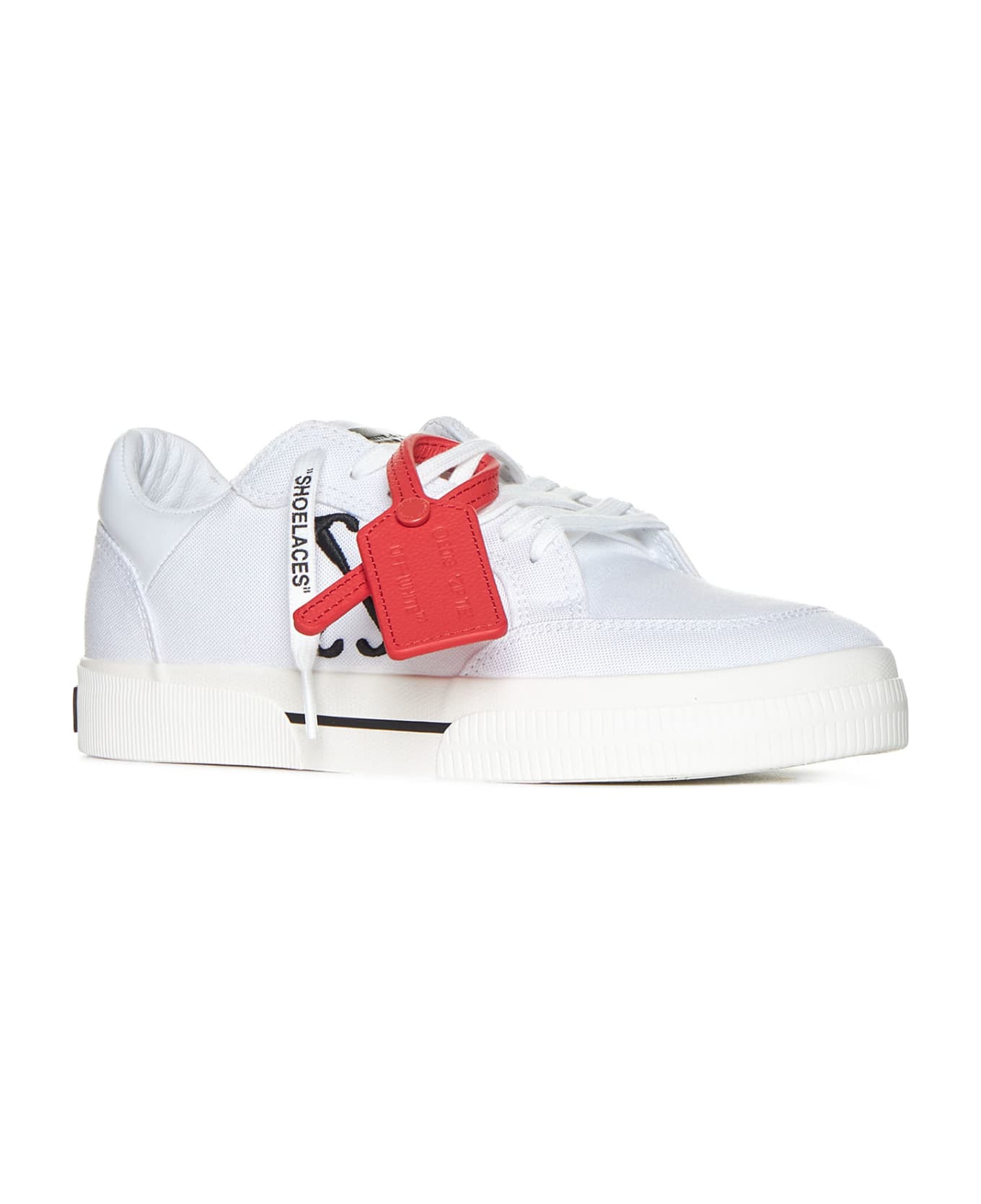 Off-White New Low Vulcanized Sneakers - White スニーカー