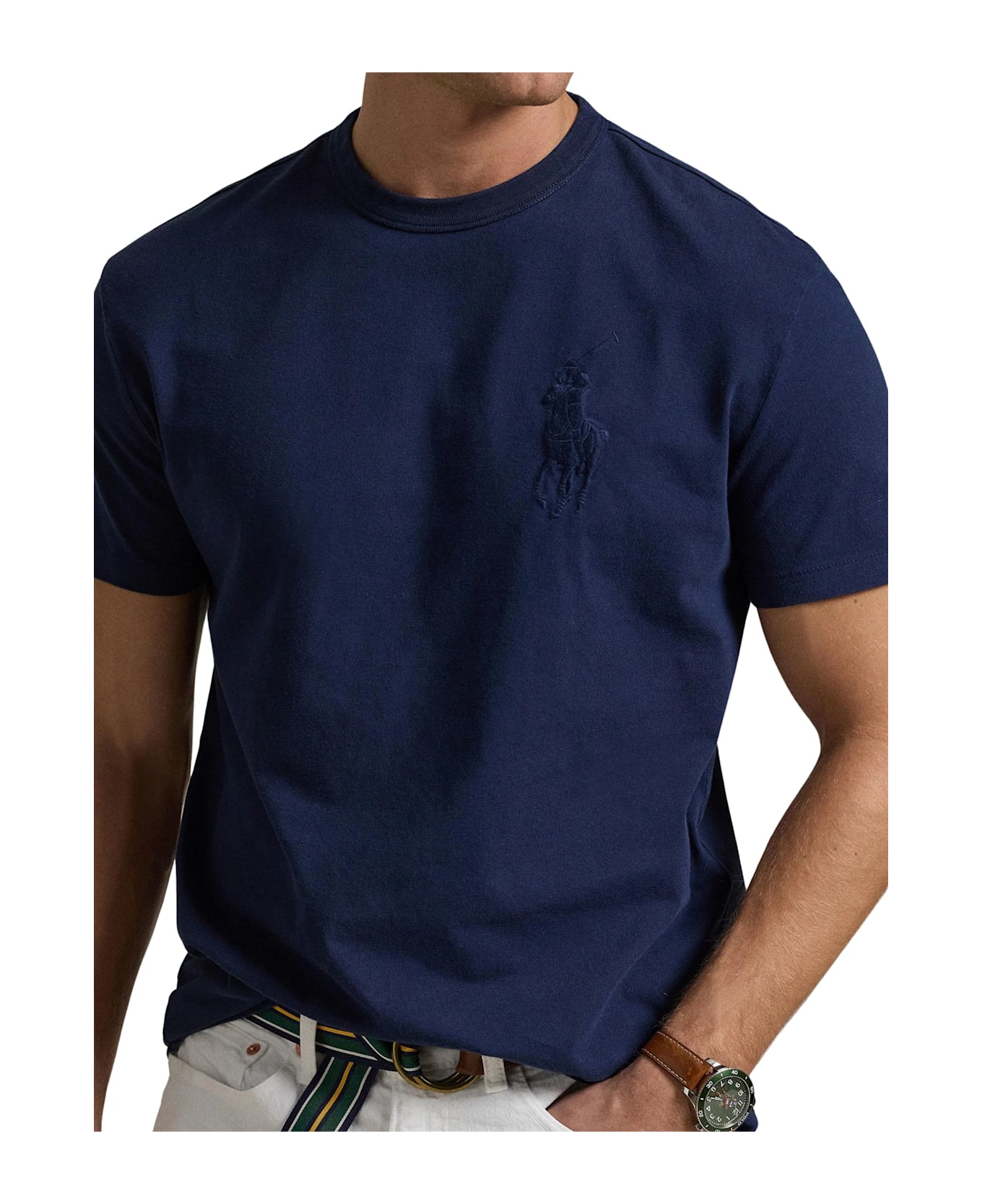 Ralph Lauren T-shirt M/c - CRUISE NAVY