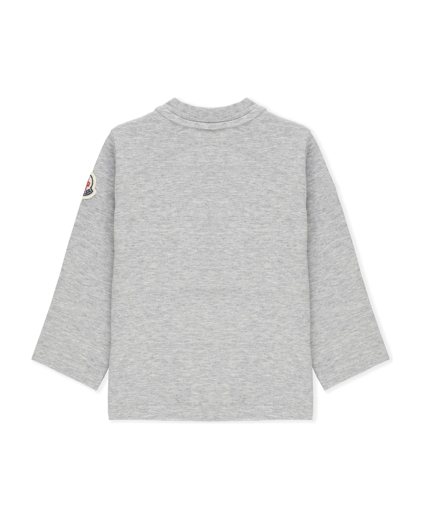 Moncler T-shirt With Logo - Grey