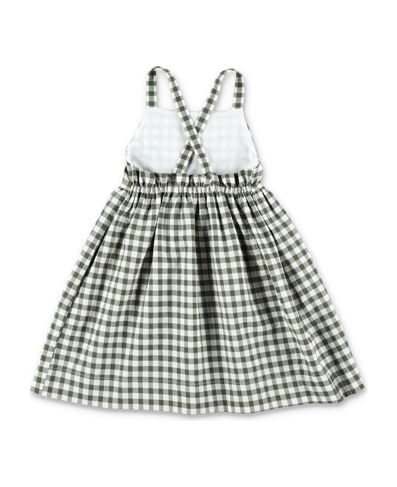 Il Gufo Dress - GREEN