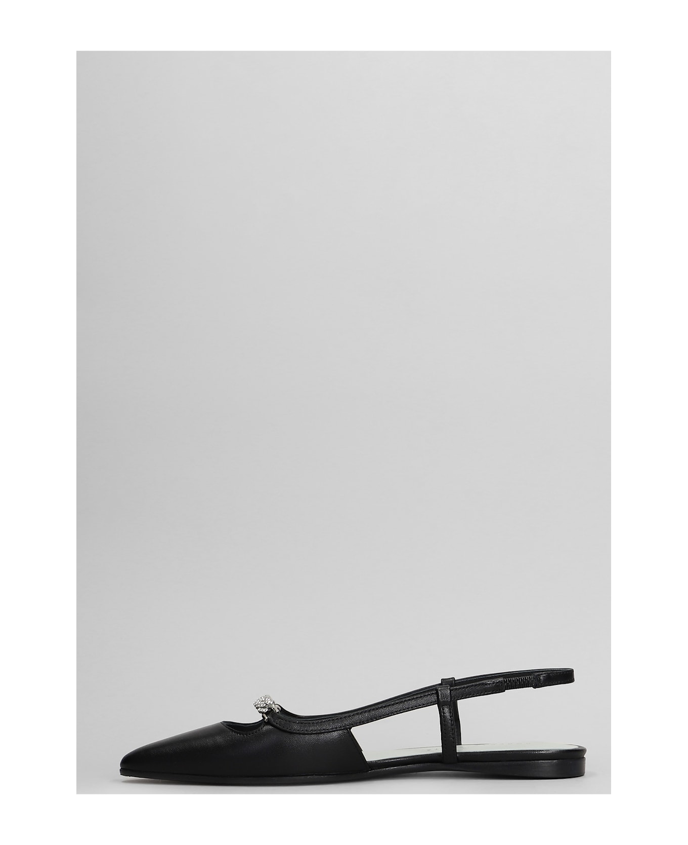 Roberto Festa Floras Ballet Flats In Black Leather - black