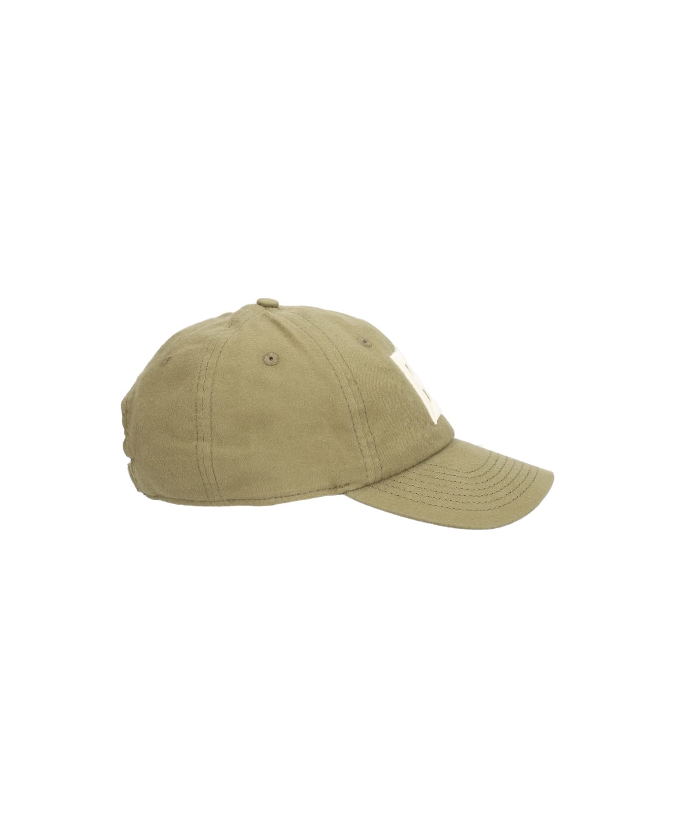 Bally Cotton Baseball Cap - MILITARY GREEN