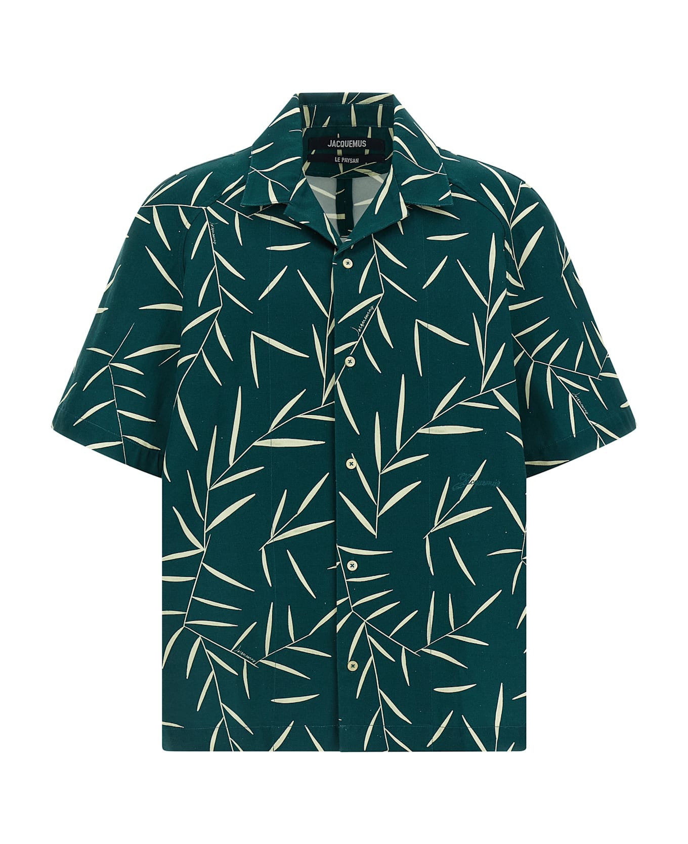 Jacquemus 
 La Chemise Fonccio
 Shirt - Green