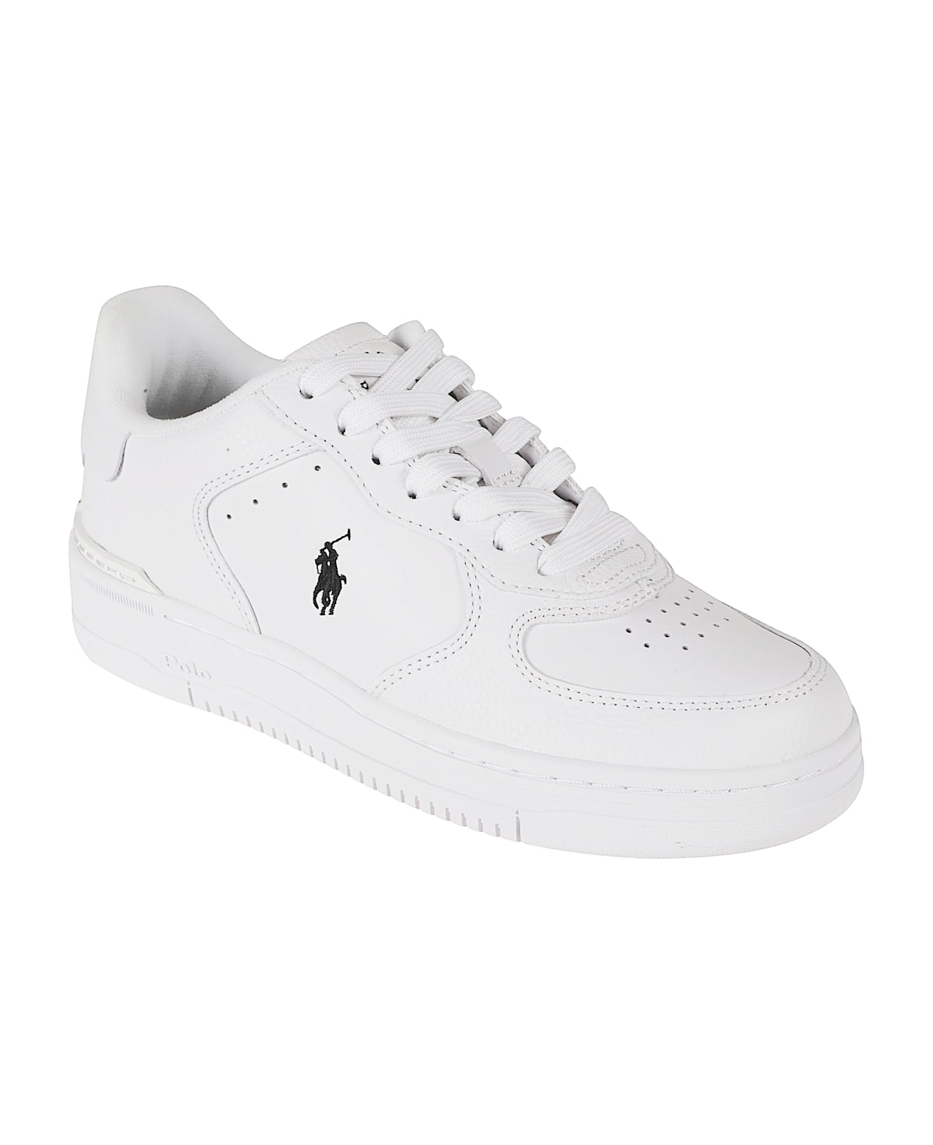 Ralph Lauren Masters Sneakers - White