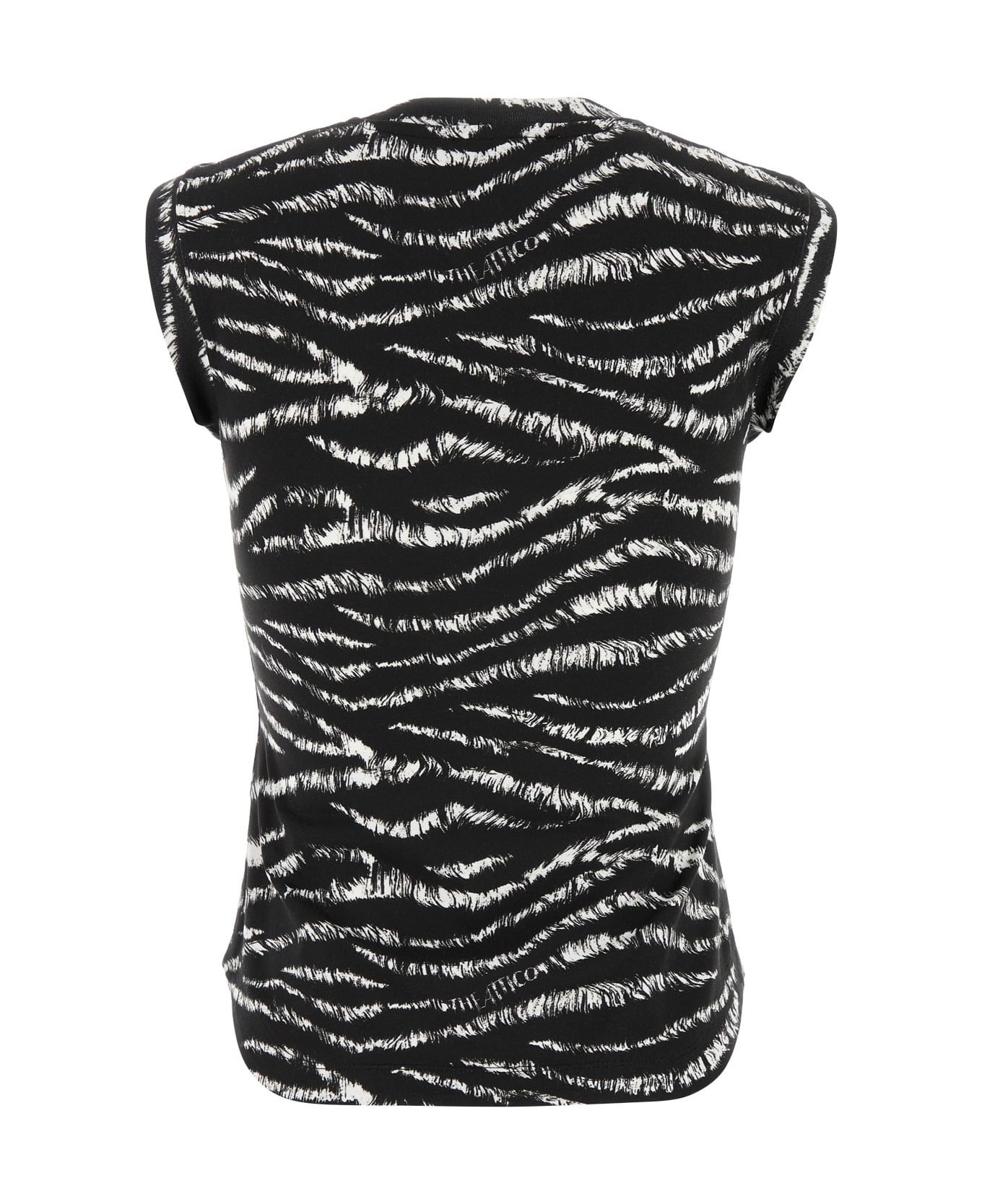 The Attico Tank Top - BLACKWHITE