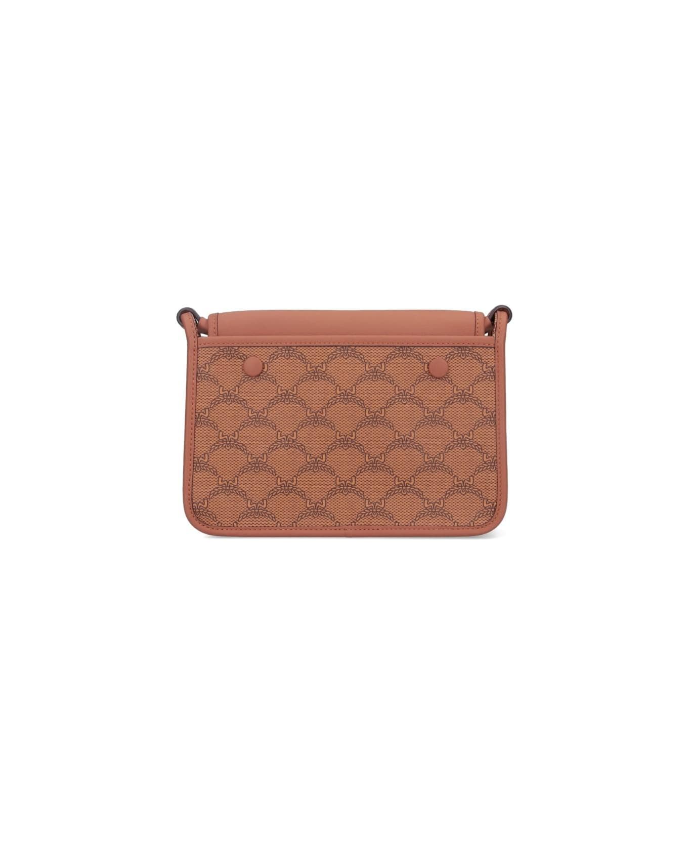 MCM 'himmel' Shoulder Bag - BROWN