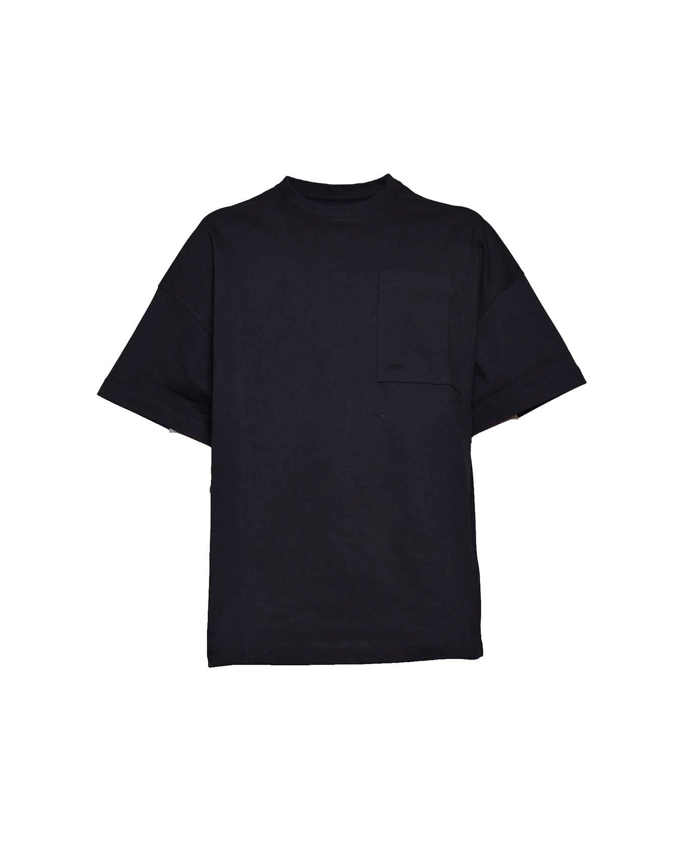 Jil Sander Patterned Pocket Short-sleeved T-shirt - Nero