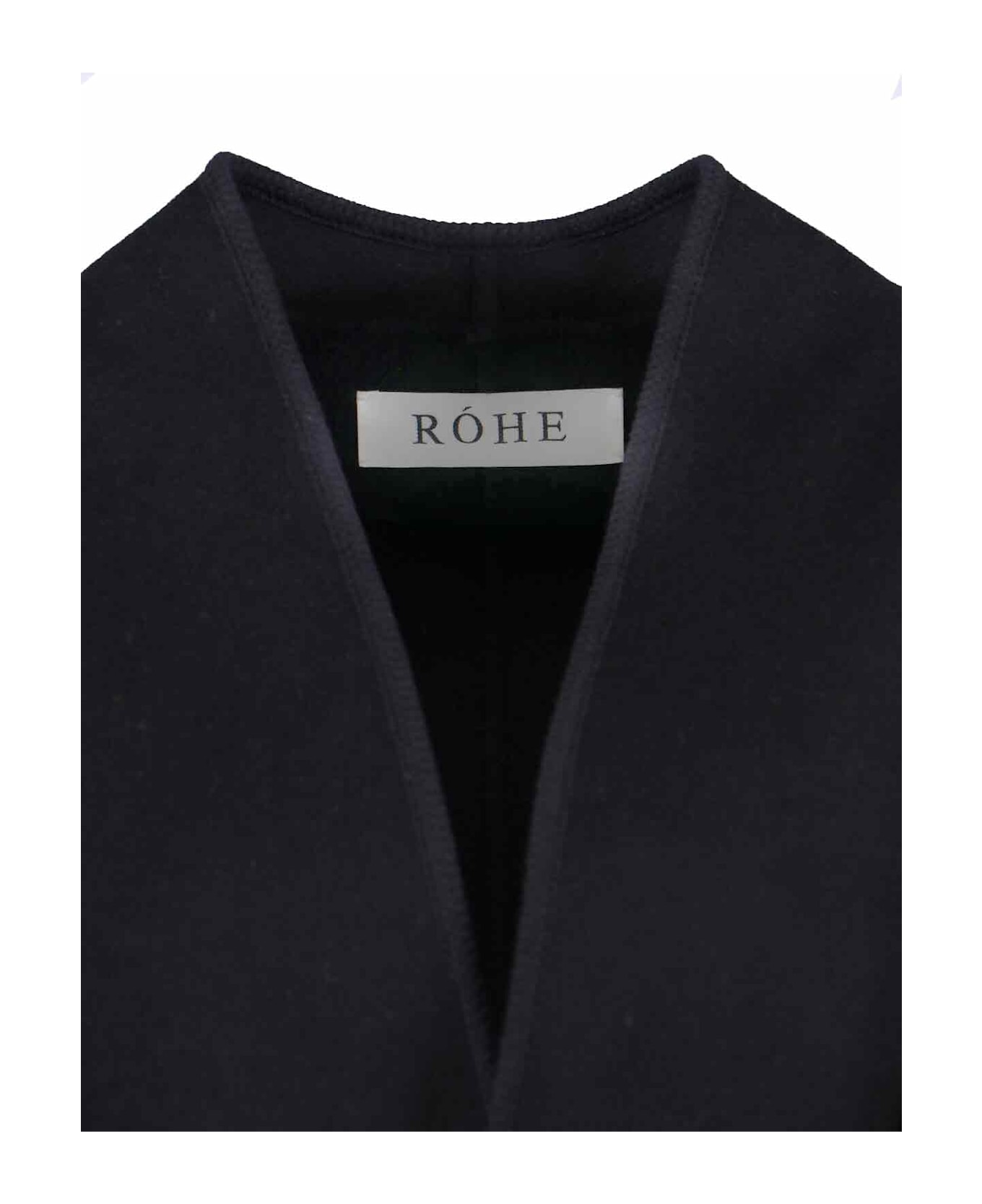 Róhe Wool Coat - Black  
