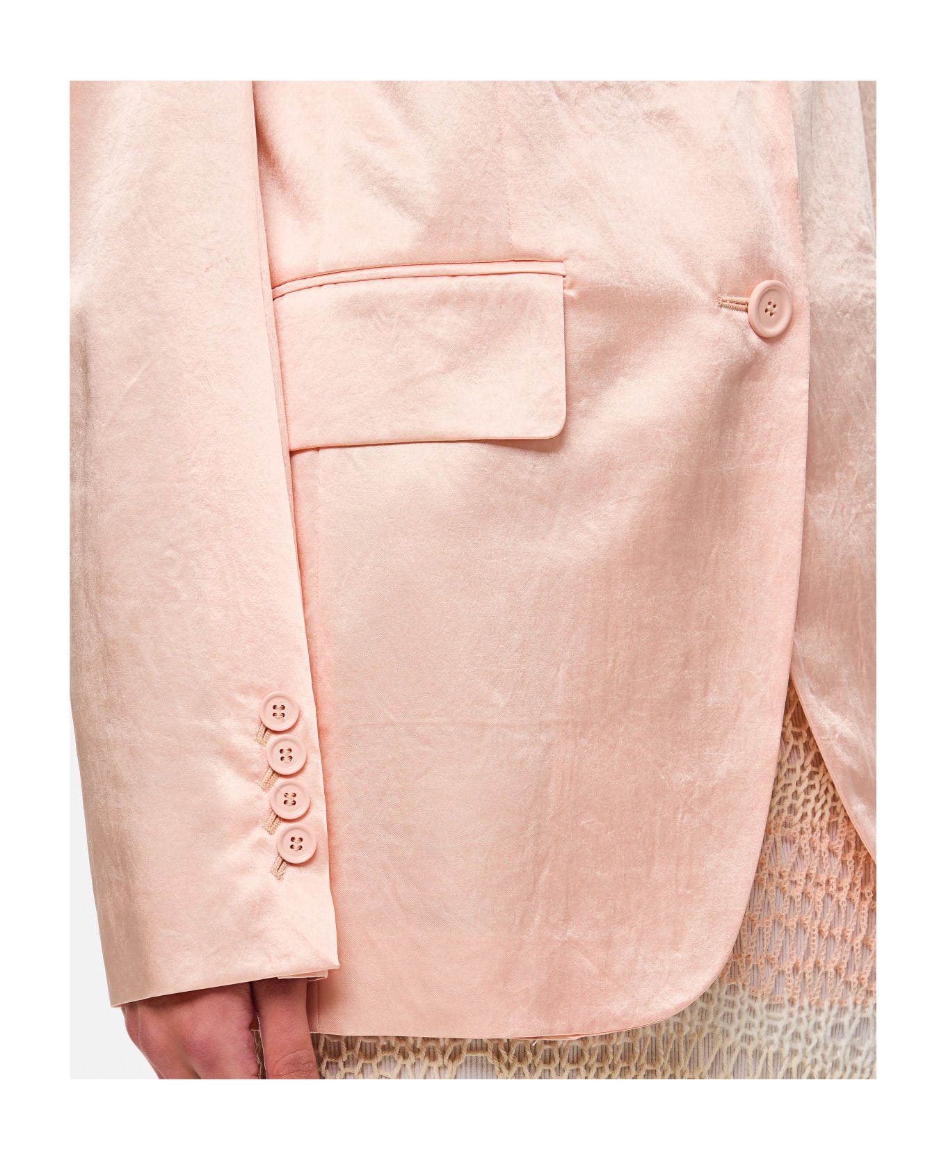 SportMax Volante Single-breasted Jacket - Pink